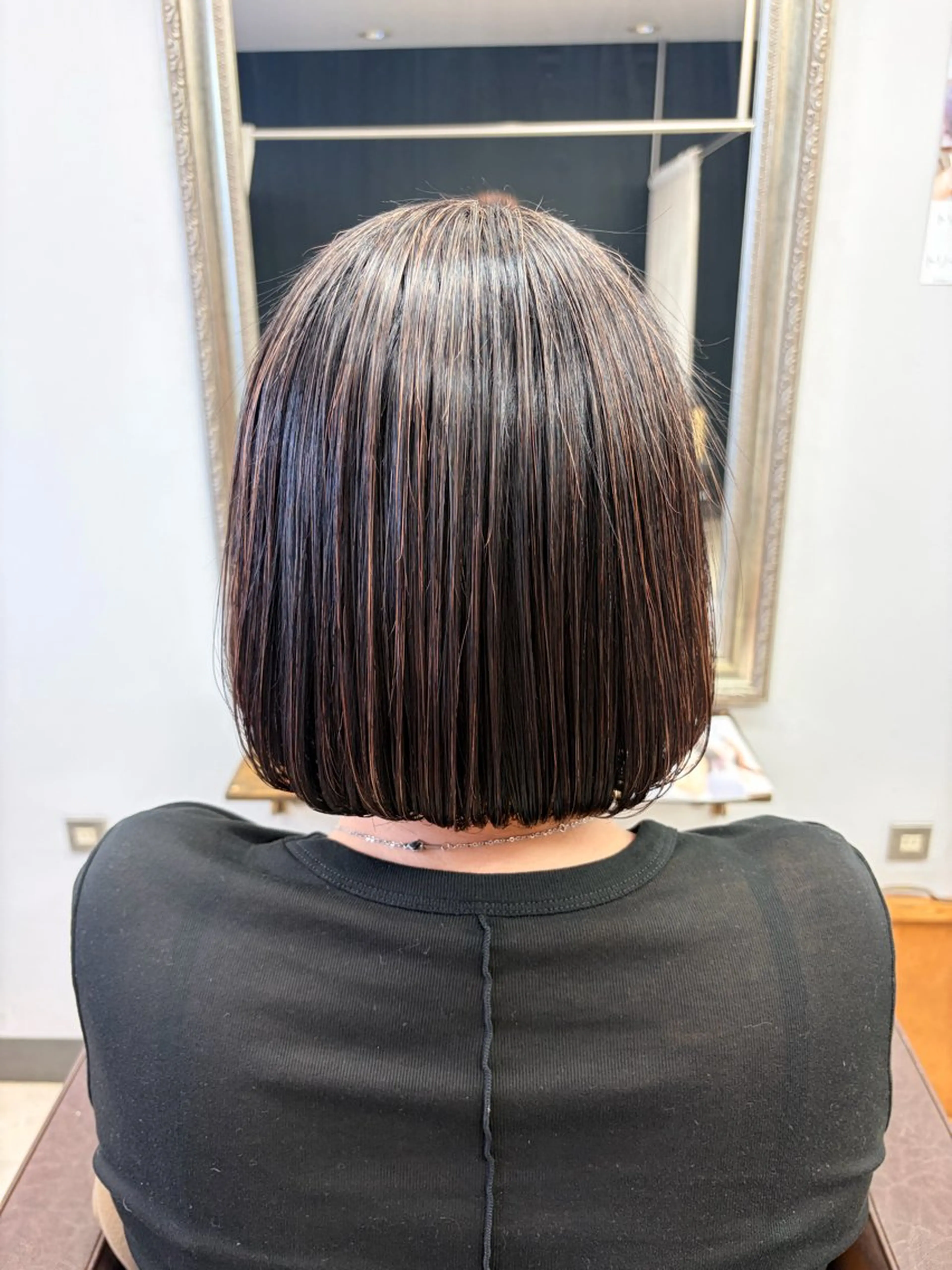 ショート パーマ ヘアアレンジ 縮毛矯正 トリートメント 縮毛矯正 Crescere所属・小島 凜のヘアスタイル