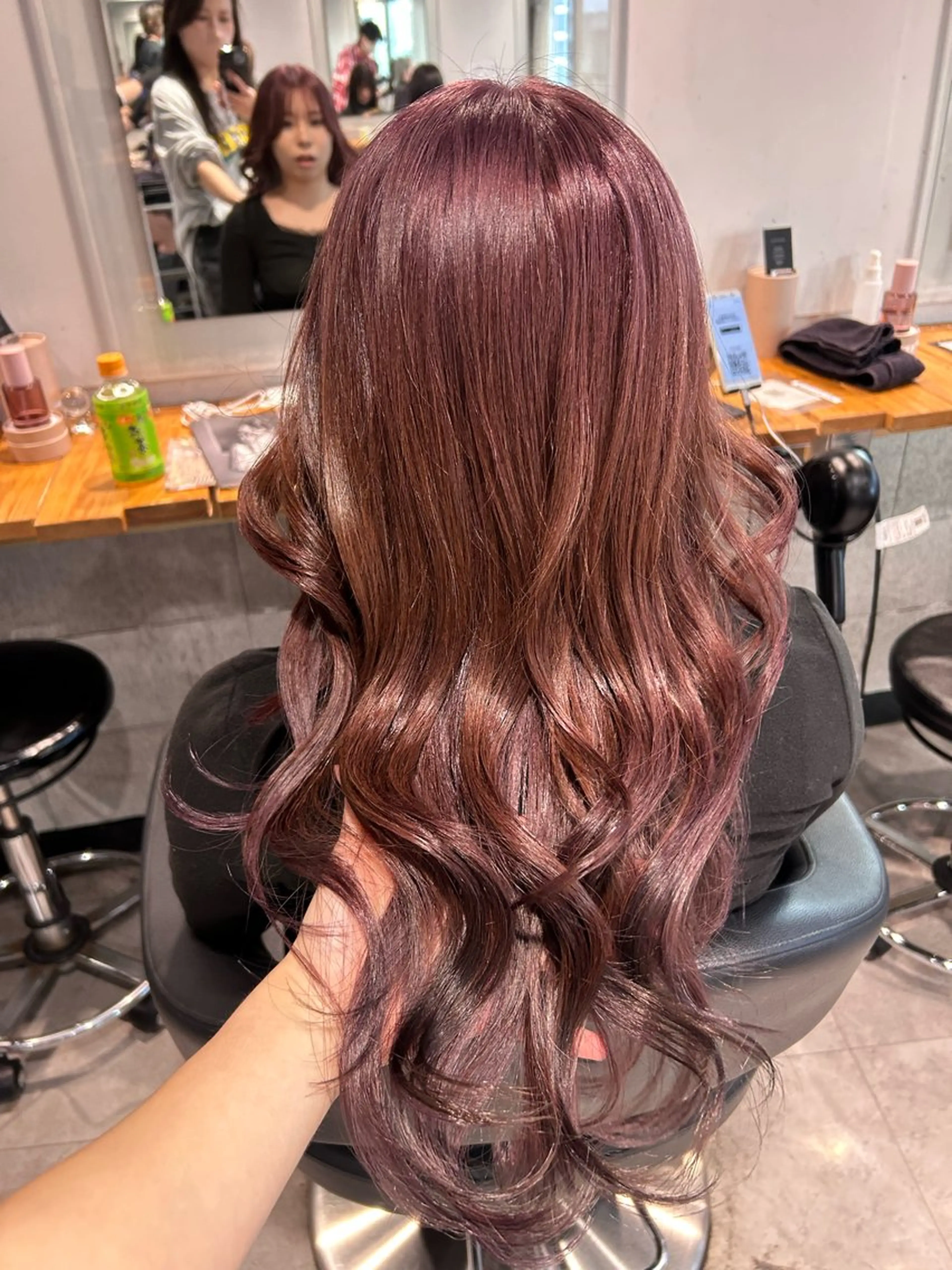 ロング ヘアカラー トリートメント ヘッドスパ レイヤーStyle 🩵菜々実のヘアスタイル