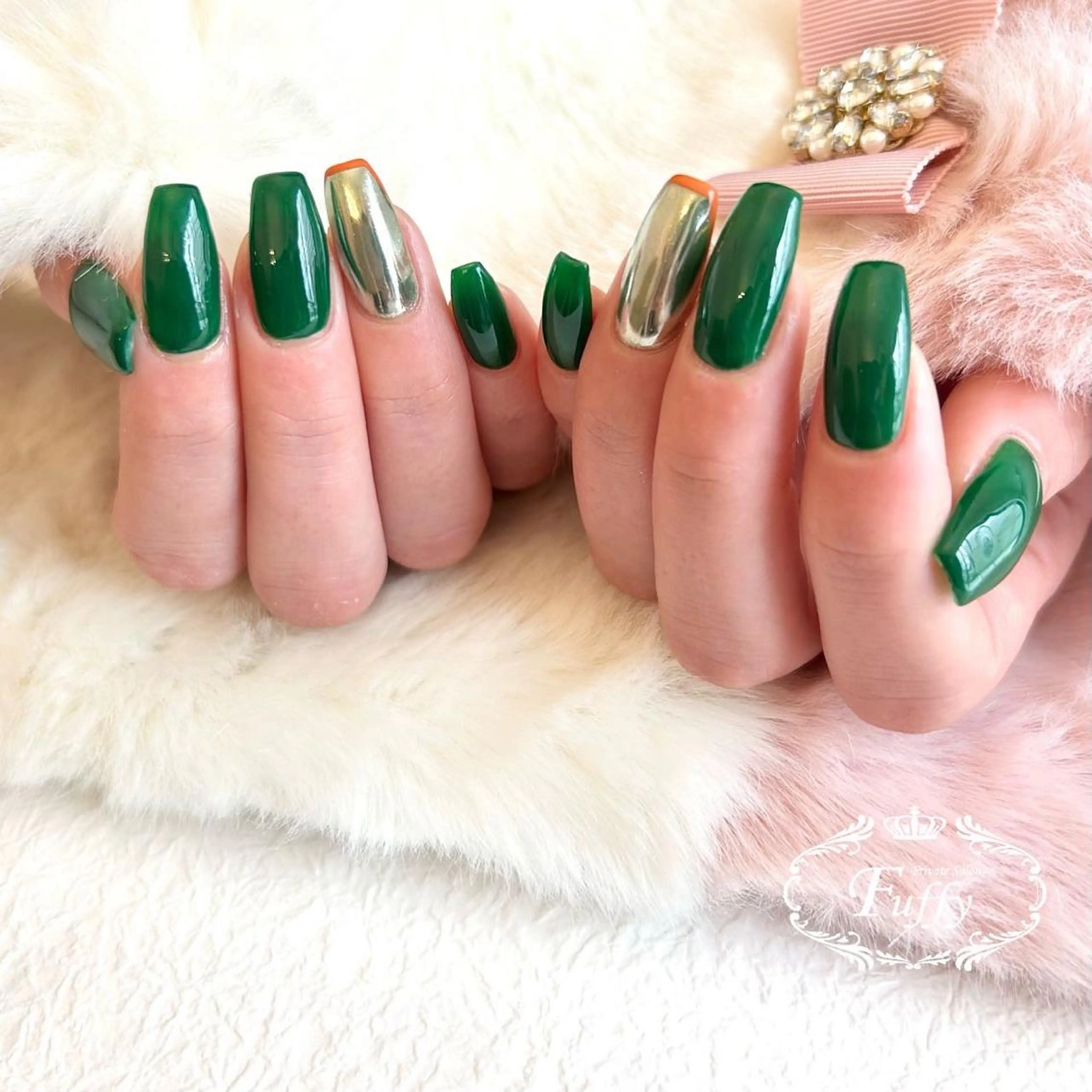 ネイル シンプルネイル ハンドネイル Fuffy所属・フーフィー Fuffyのネイルデザイン