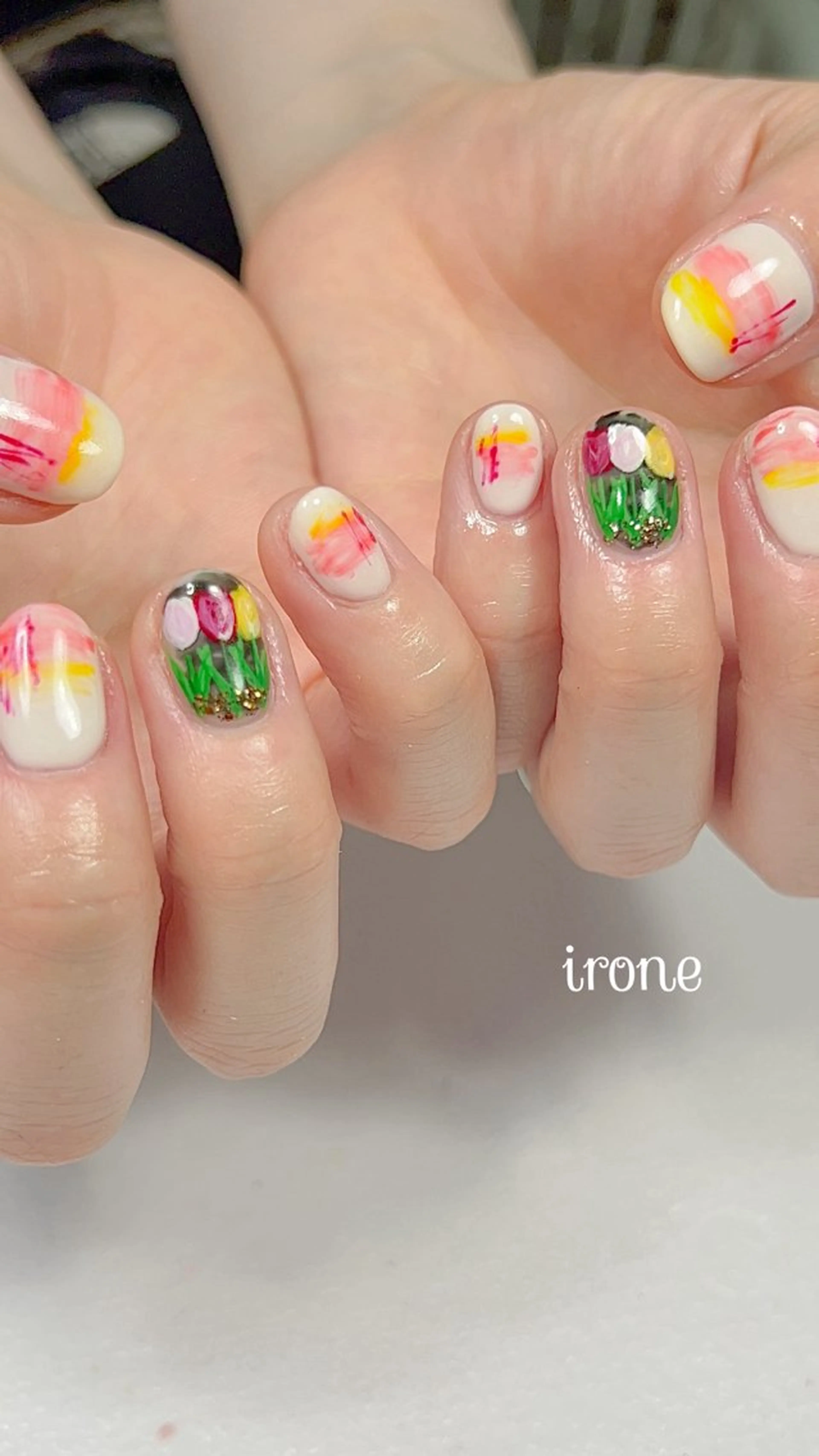 ネイル 小さなサロン ironeのネイルデザイン