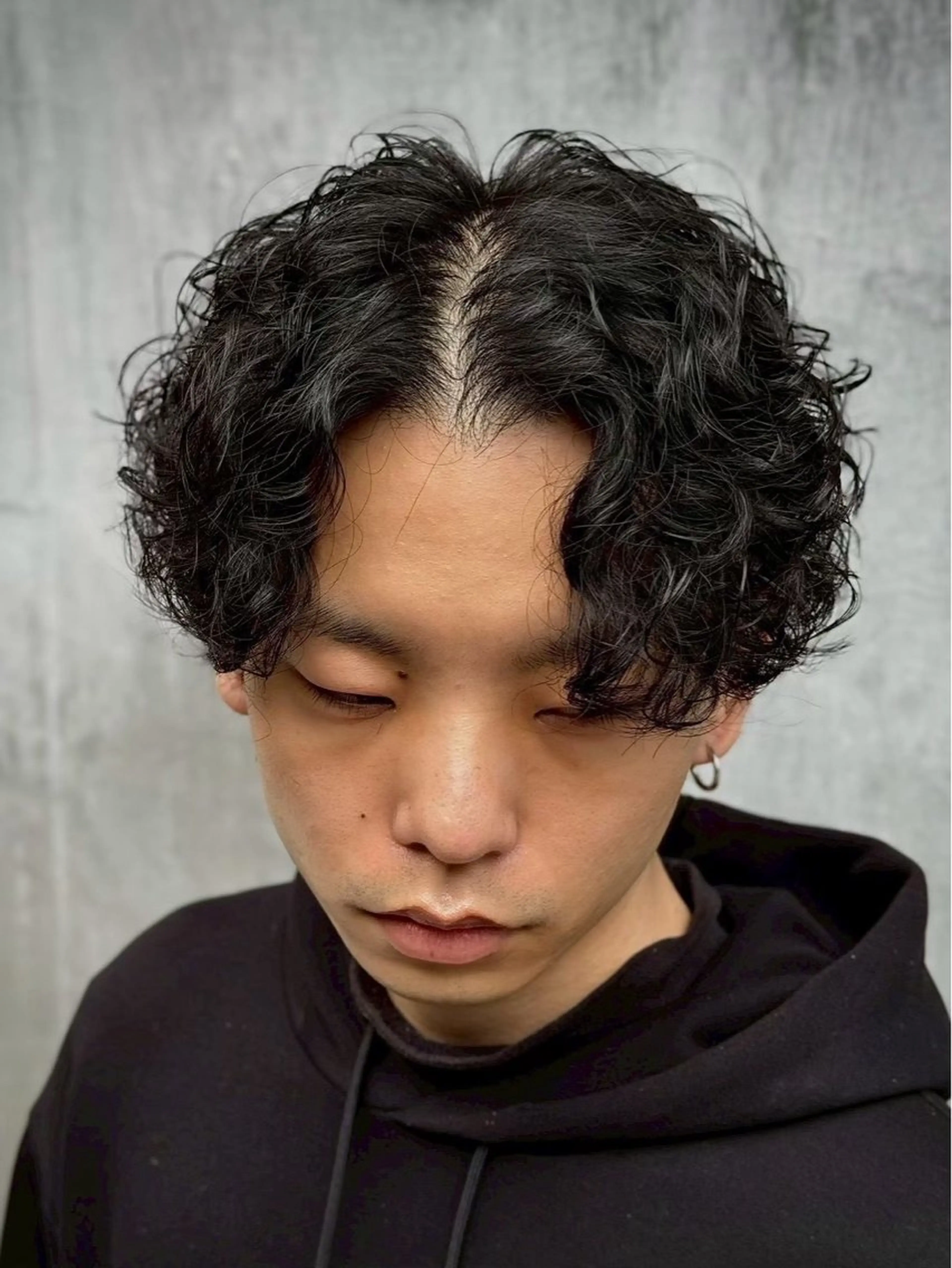 ミディアム 神山 輝利佑のヘアスタイル