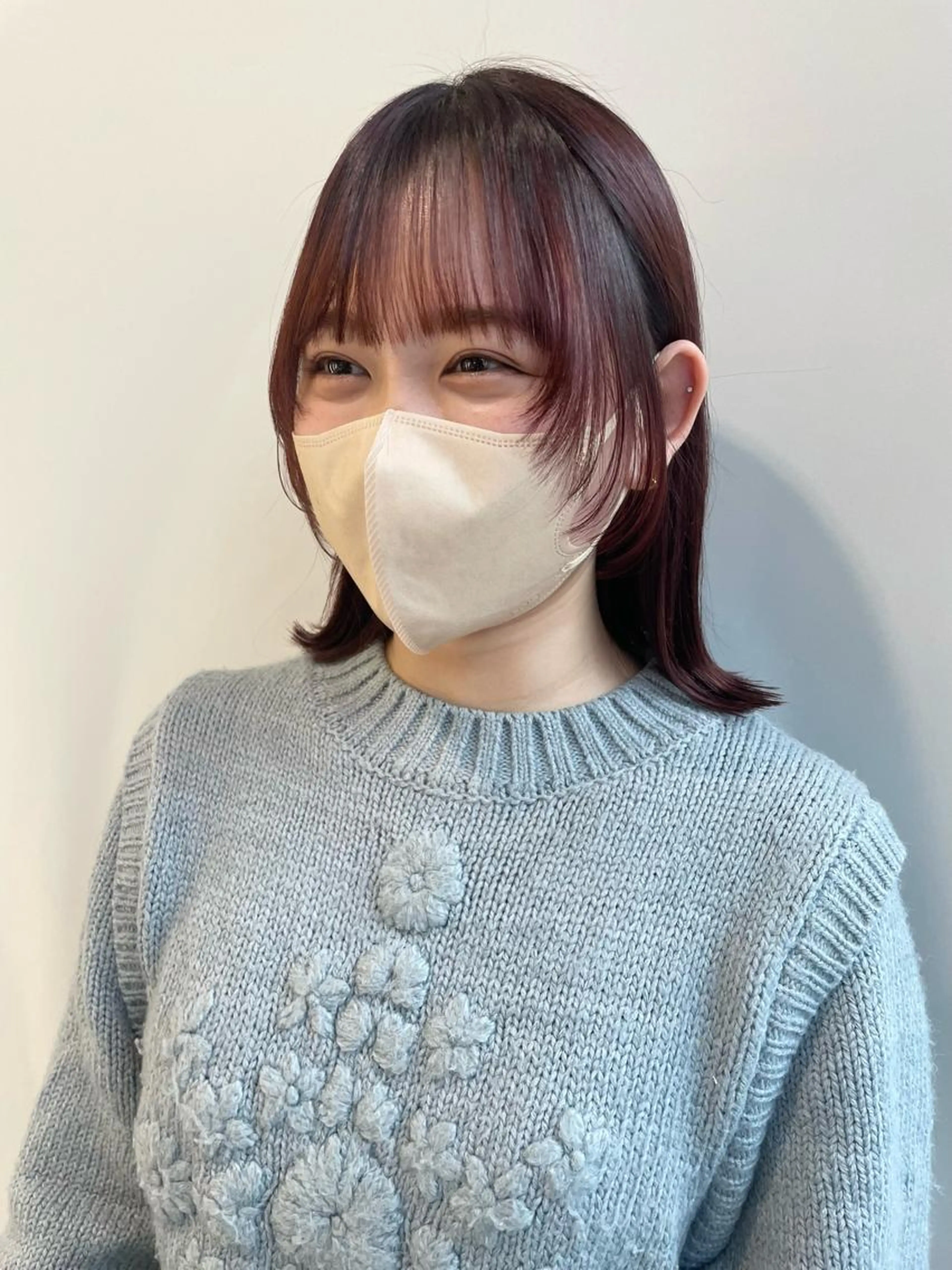【 伸ばし中の方におすすめ☁️ 】前髪カット＋5step最高級トリートメントの写真