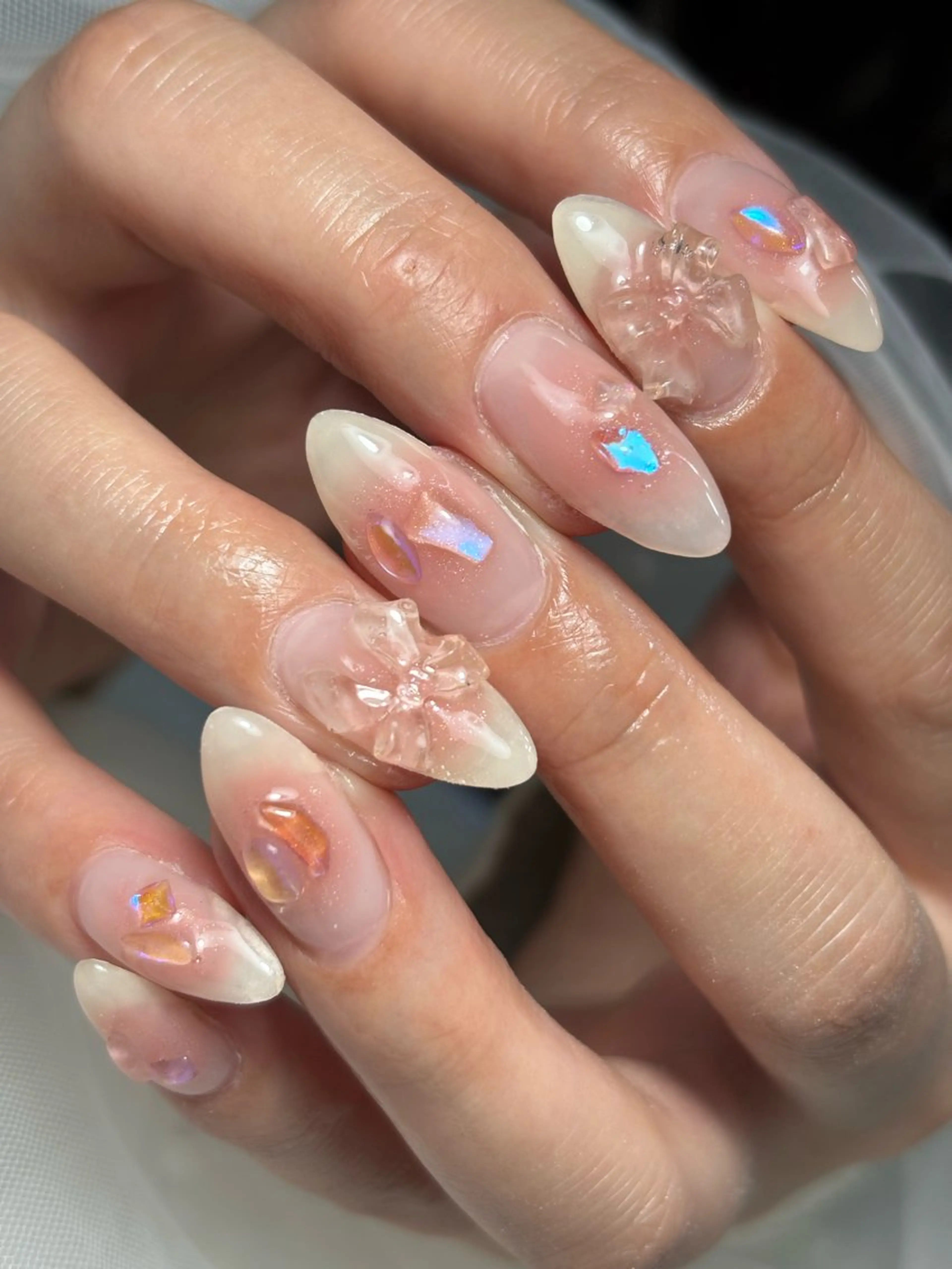 ネイル ハンドネイル フットネイル ✴︎ Delightのネイルデザイン