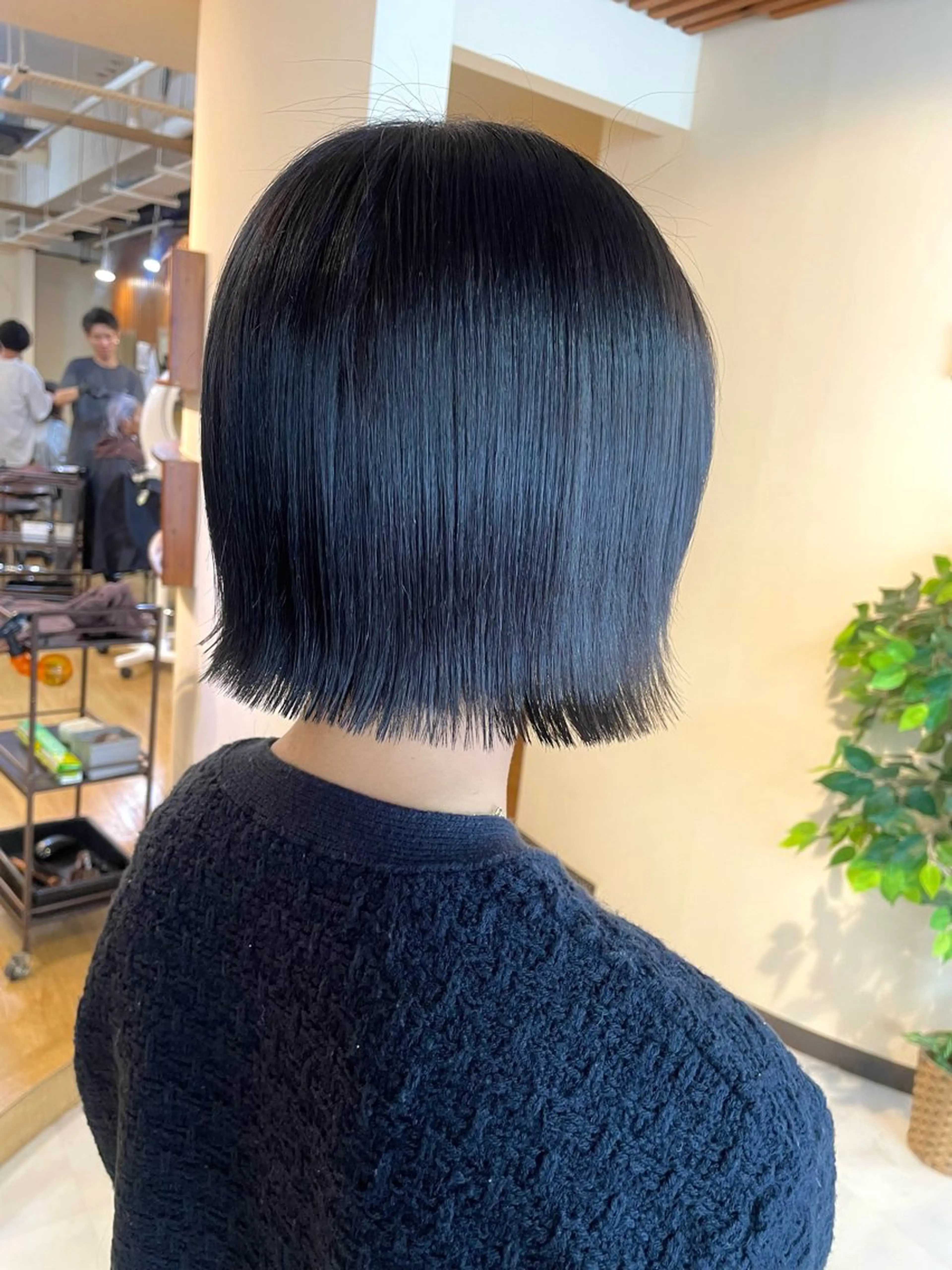 ショート ボブ 外ハネヘア 宮本 いぶきのヘアスタイル