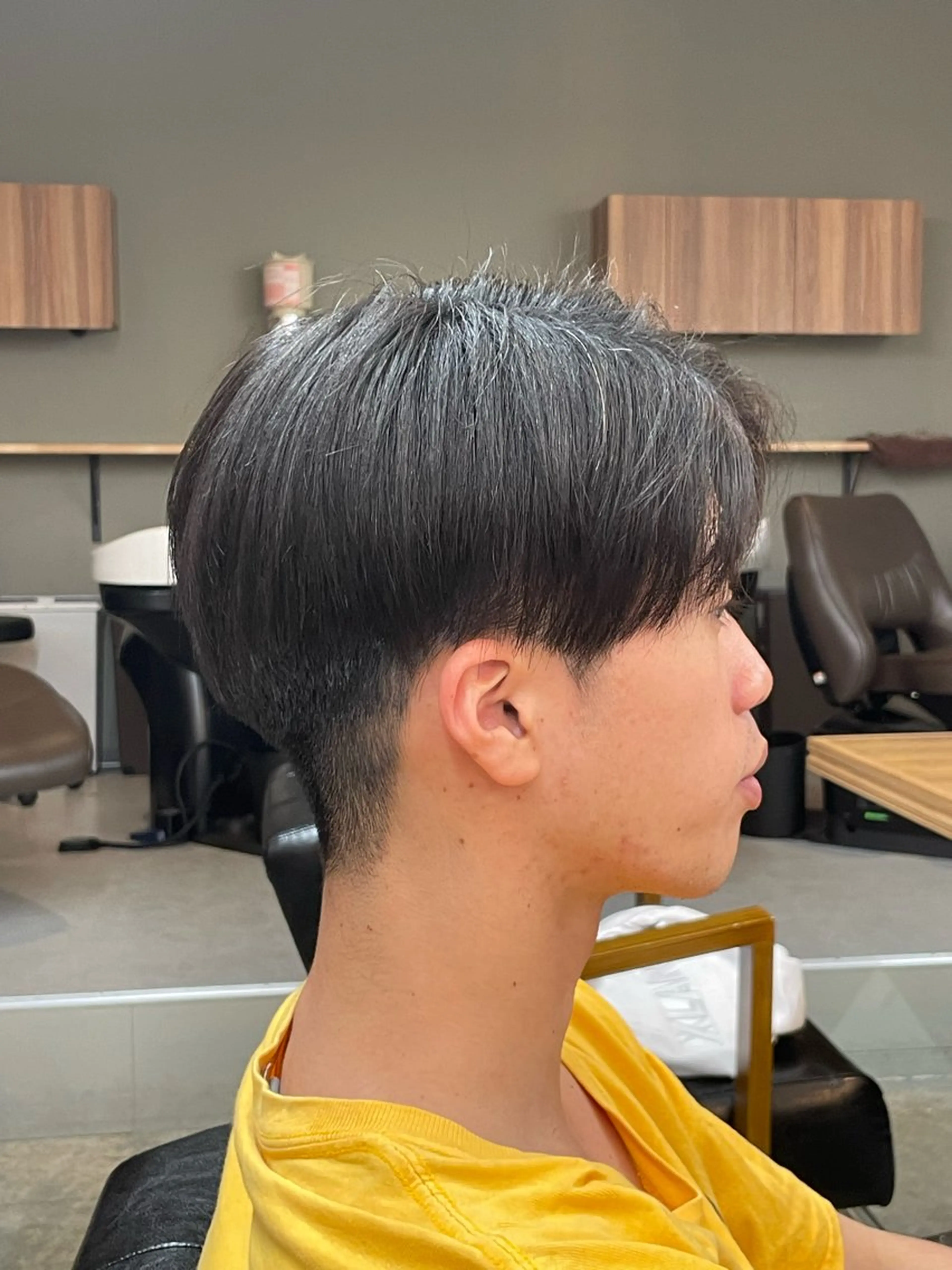 メンズカットの写真