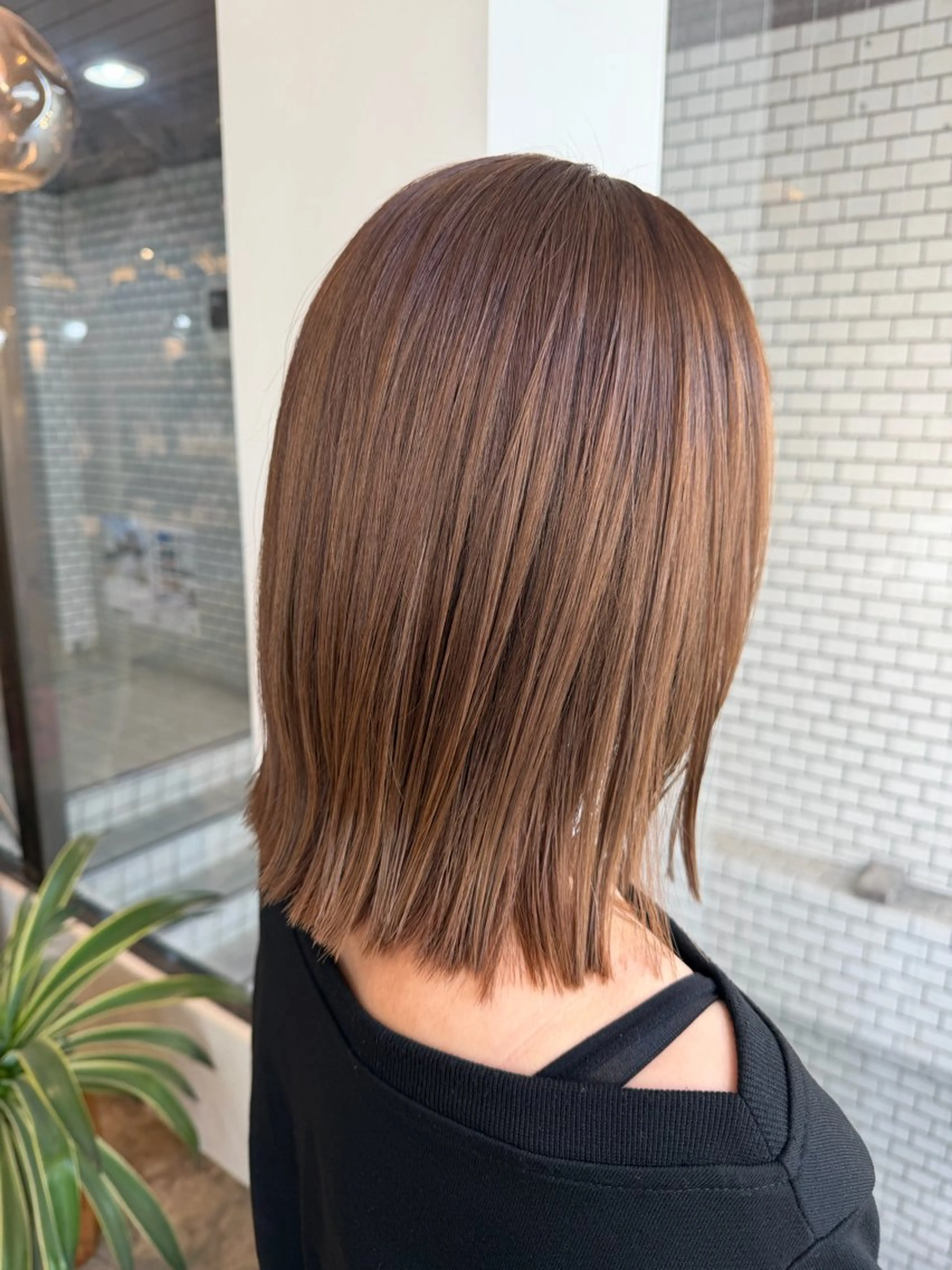 ミディアム ヘアカラー トリートメント suzuna ⋆꙳✮のヘアスタイル