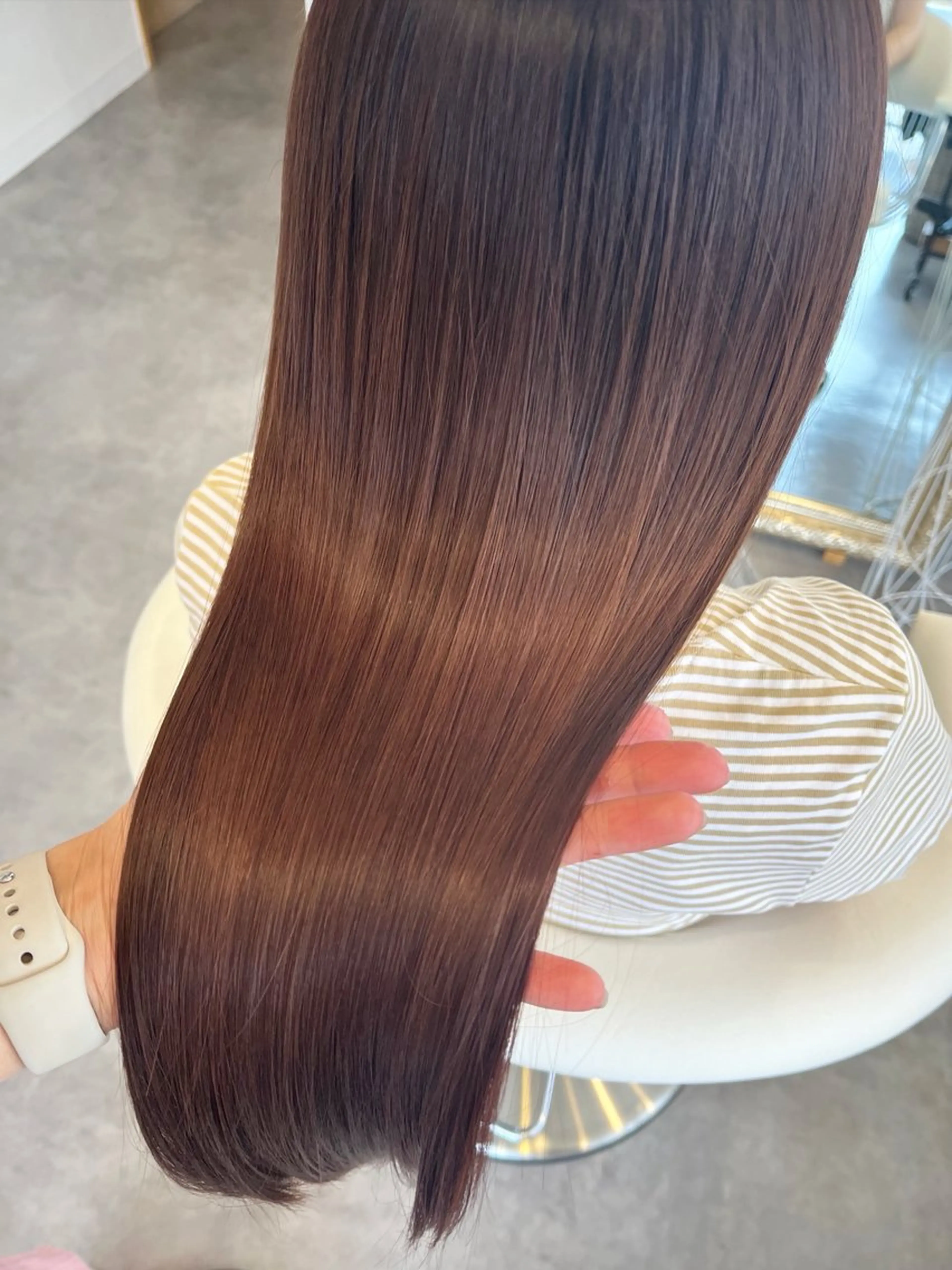 ロング カラー 【岡山/pilina 】白井美緒のヘアスタイル