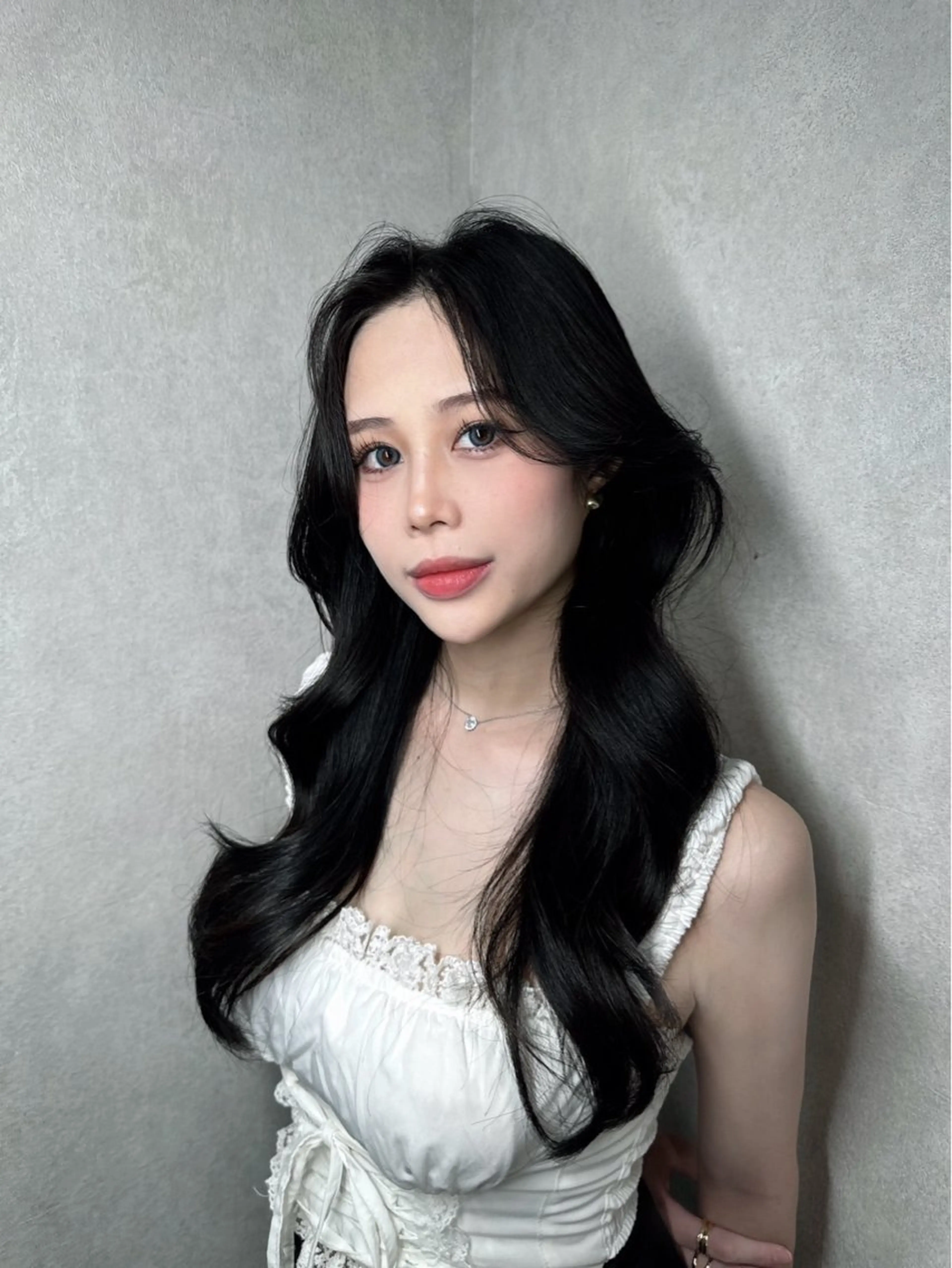 ロング カラー カット ヘアカラー トリートメント ワンホン/エクステ ケラチン/Kaitoのヘアスタイル