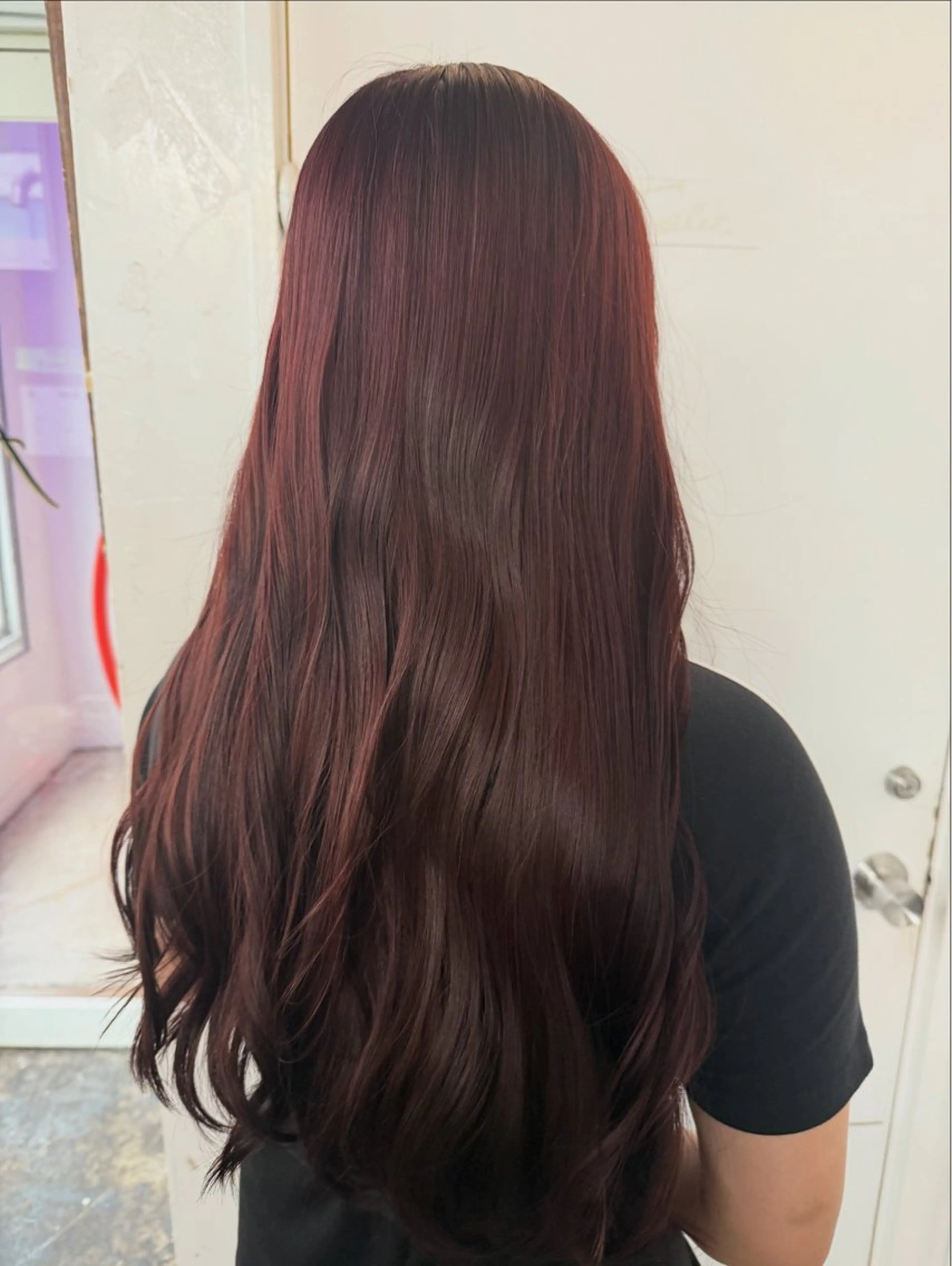 ロング 早野 心春のヘアスタイル