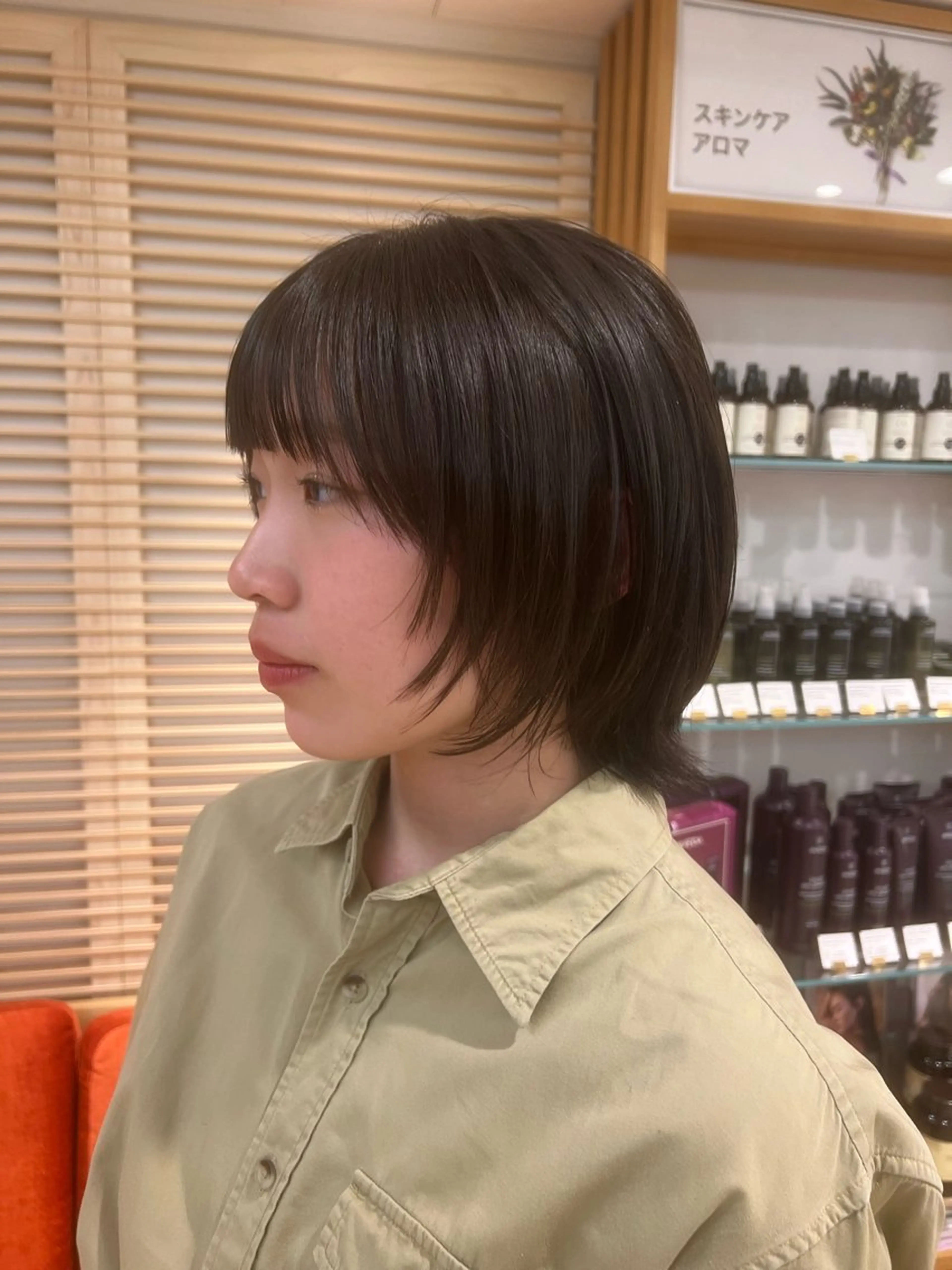 ショート 透明感🌿縮毛矯正 🫧真生のヘアスタイル