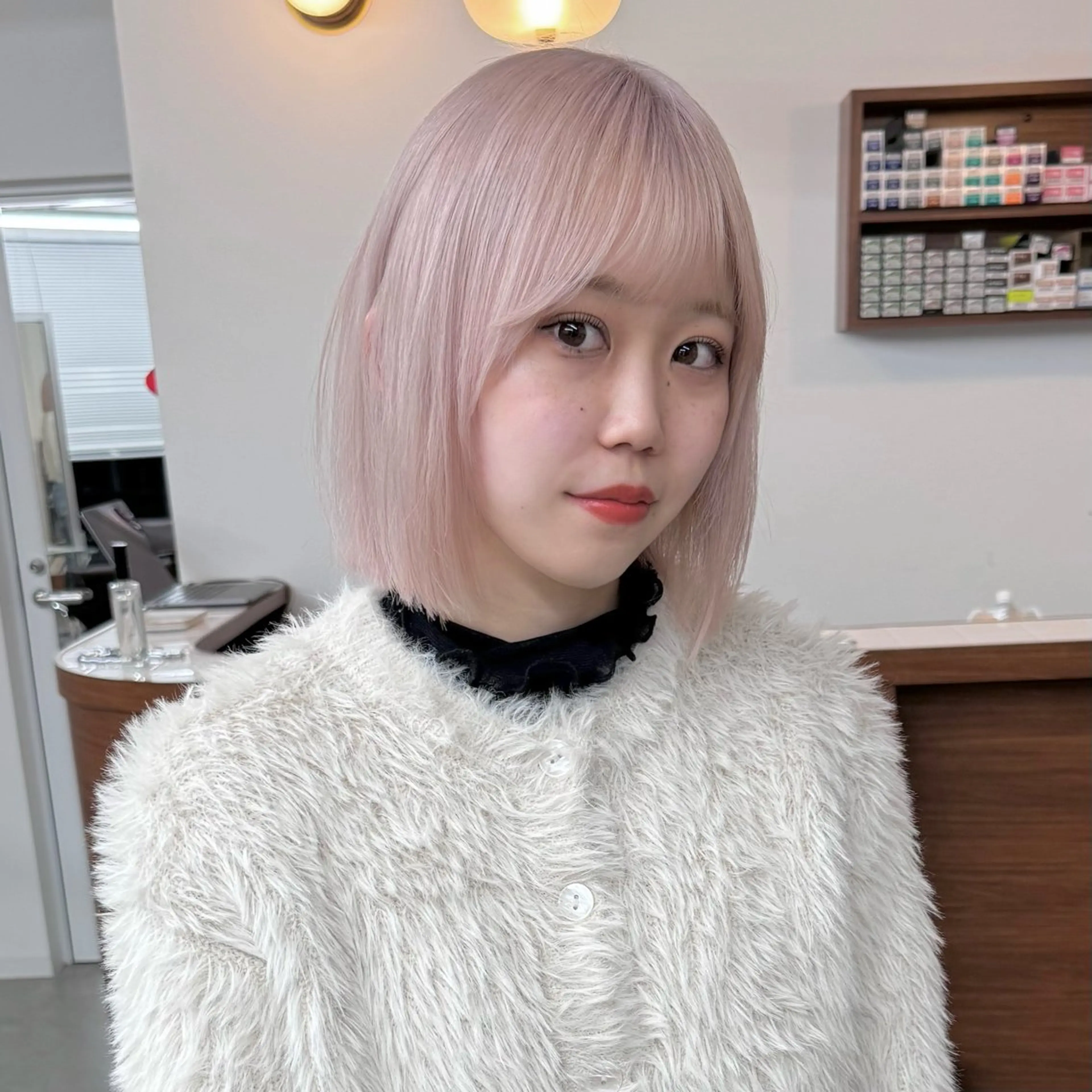 ショート カラー エクステモデル募集 💗大阪梅田/川上のヘアスタイル