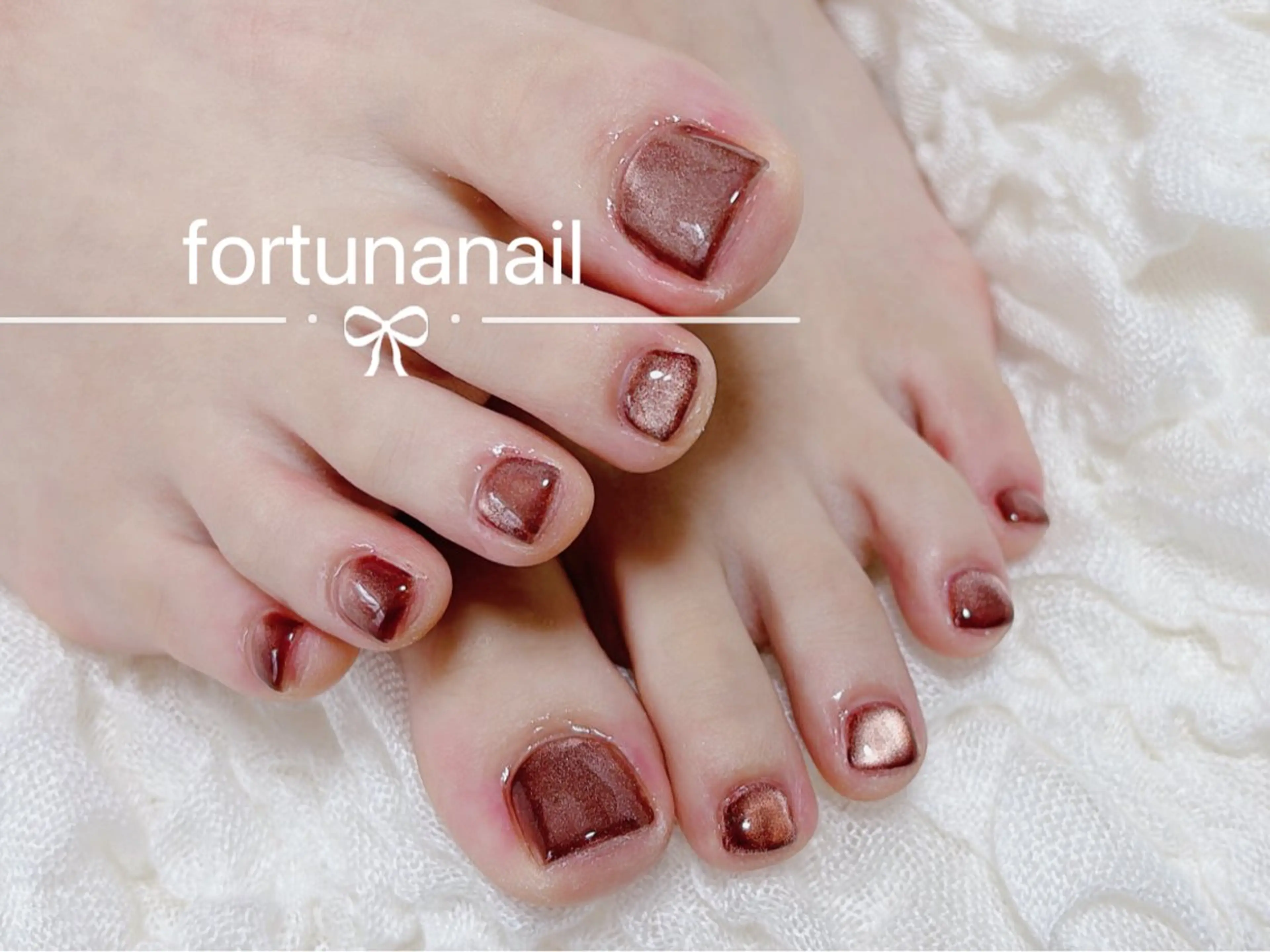 ネイル フットネイル Nail •Head スパFortunaのネイルデザイン