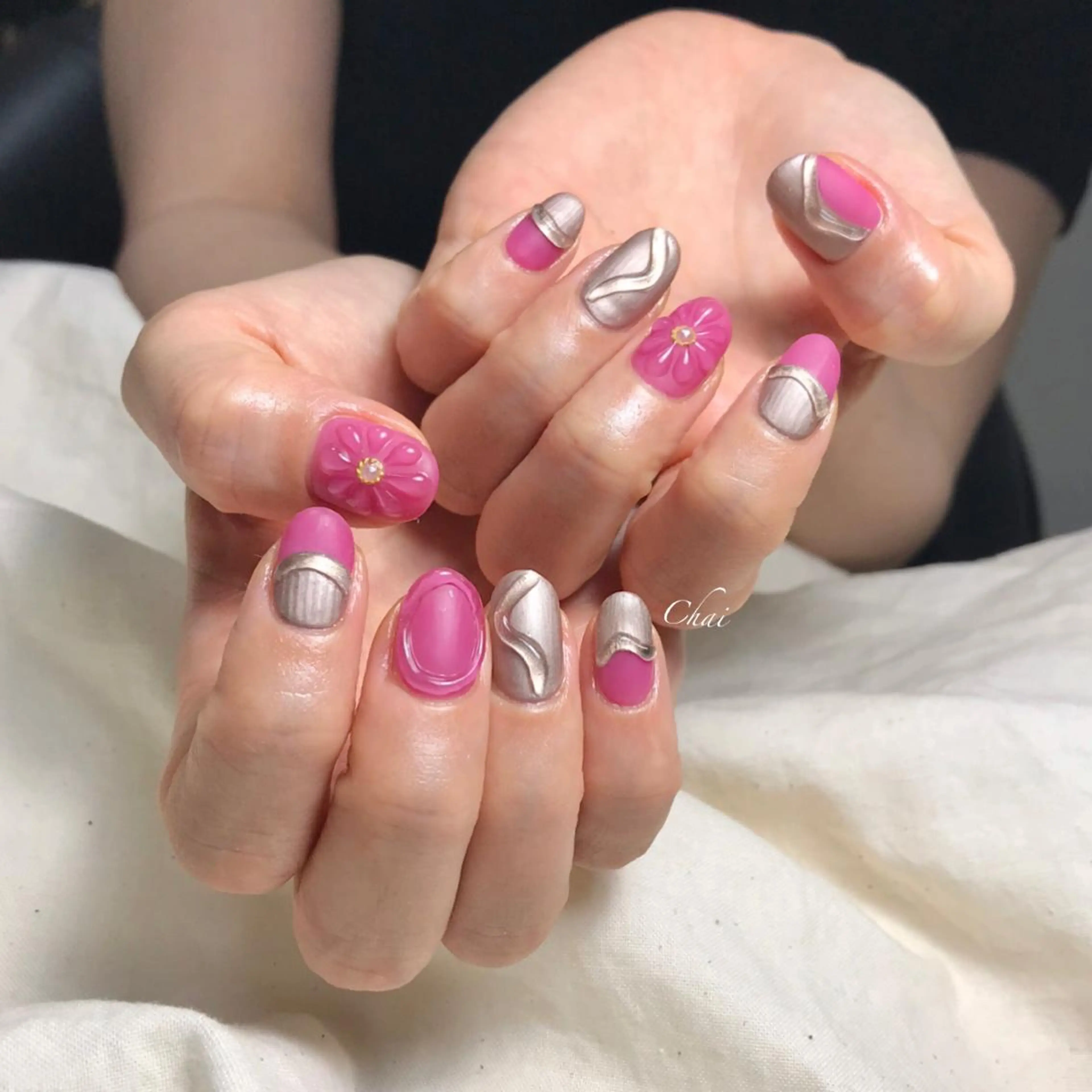 ネイル ハンドネイル 💅chainail _aiのネイルデザイン