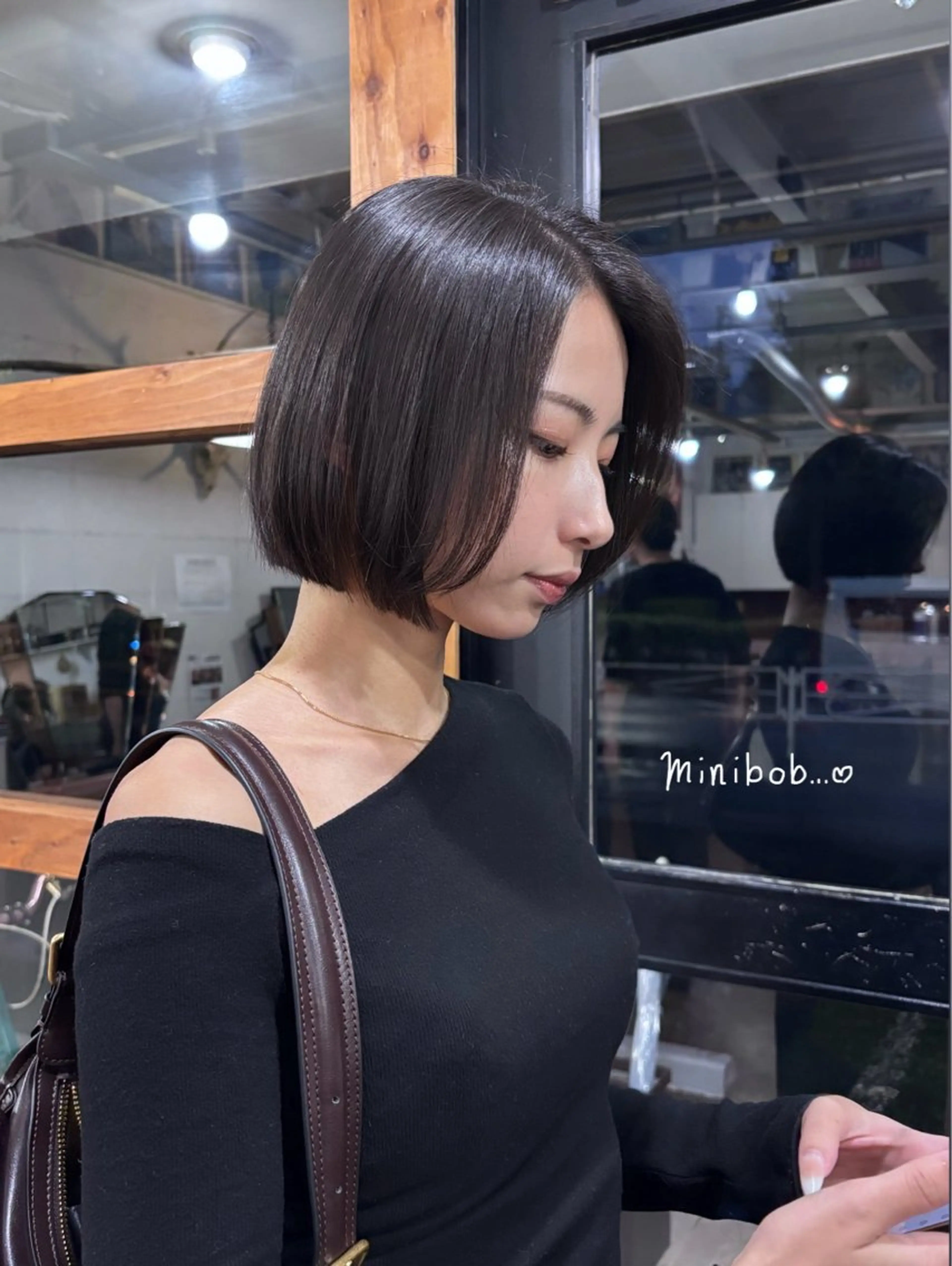 ショート なぎ🌿.∘[ボブ, ニュアンスカラー]のヘアスタイル