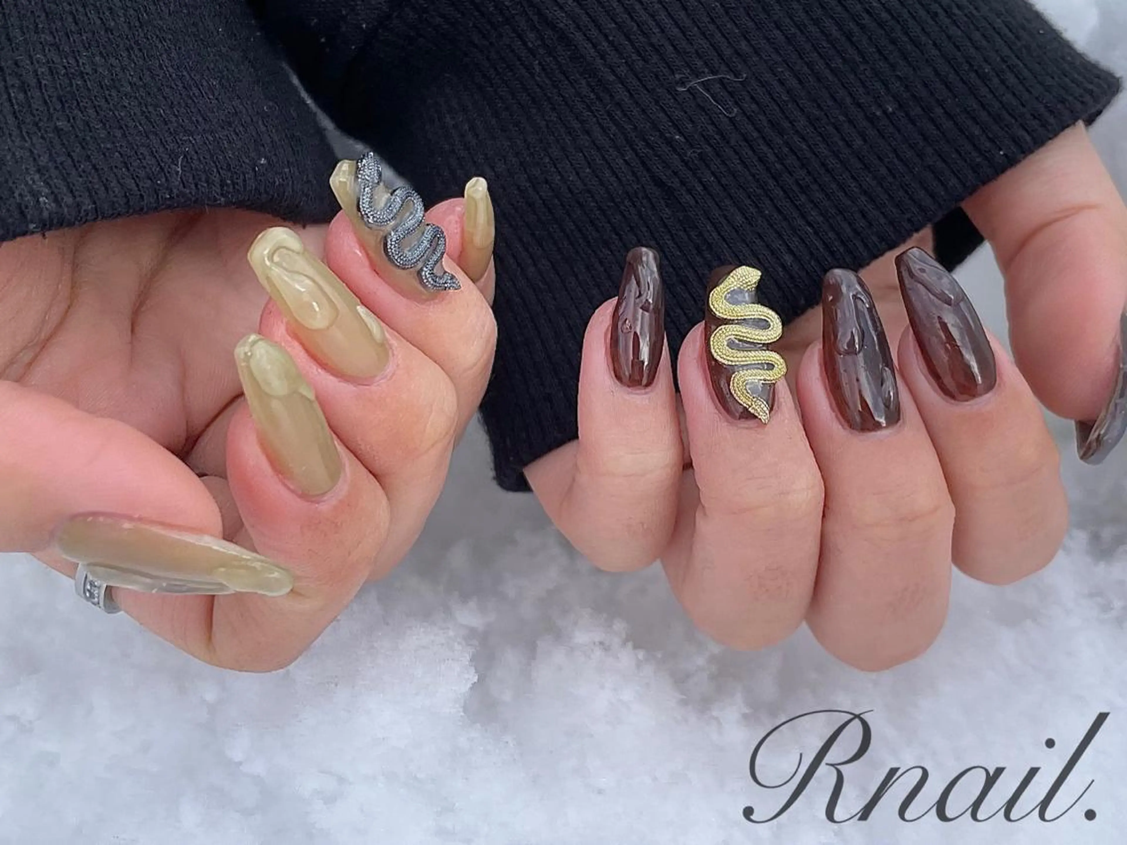 ネイル アートネイル ハンドネイル R nail.のネイルデザイン