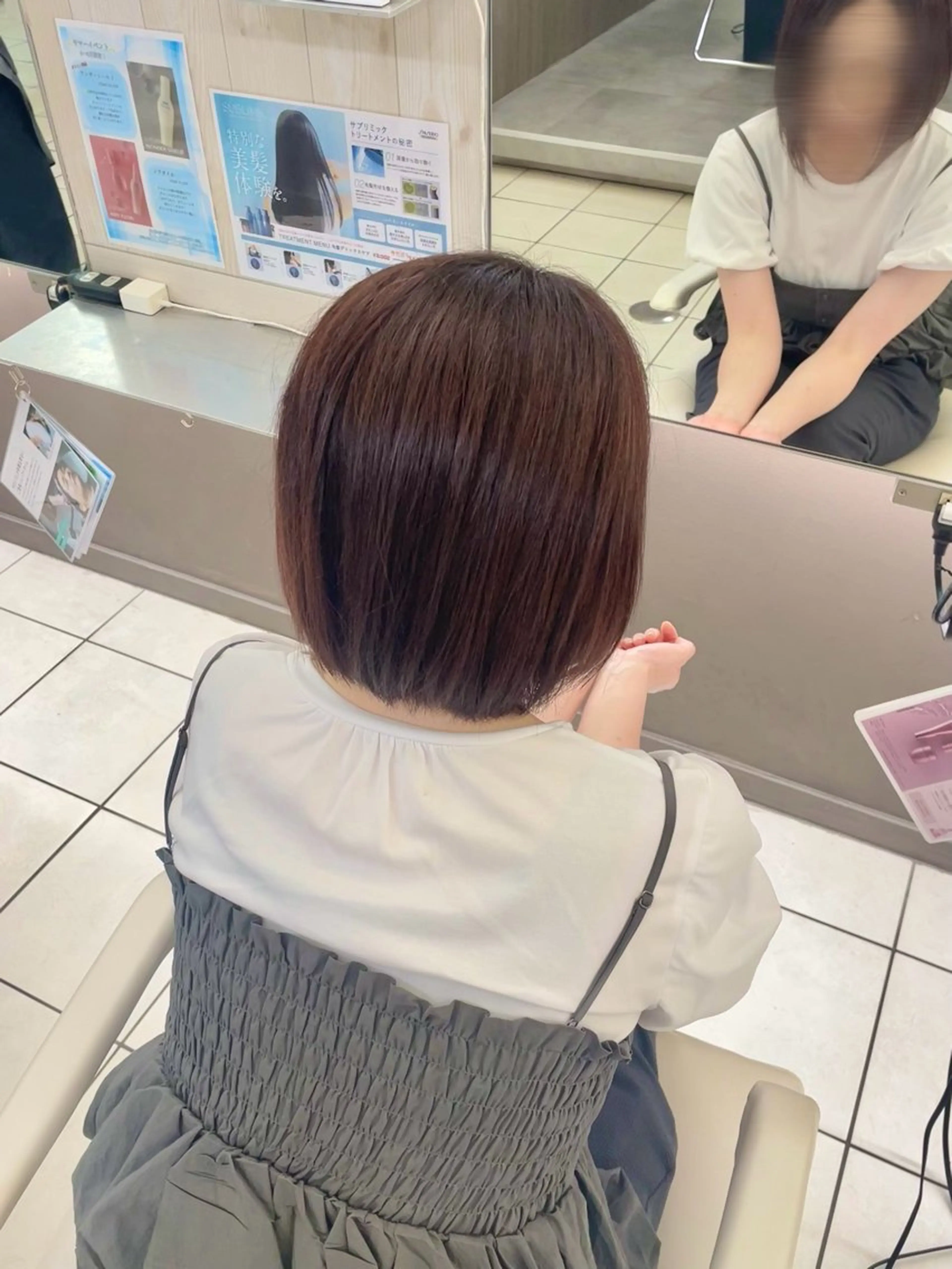 ミディアム ヘアカラー トリートメント ダブルカラー/艶髪 🪽minoriのヘアスタイル