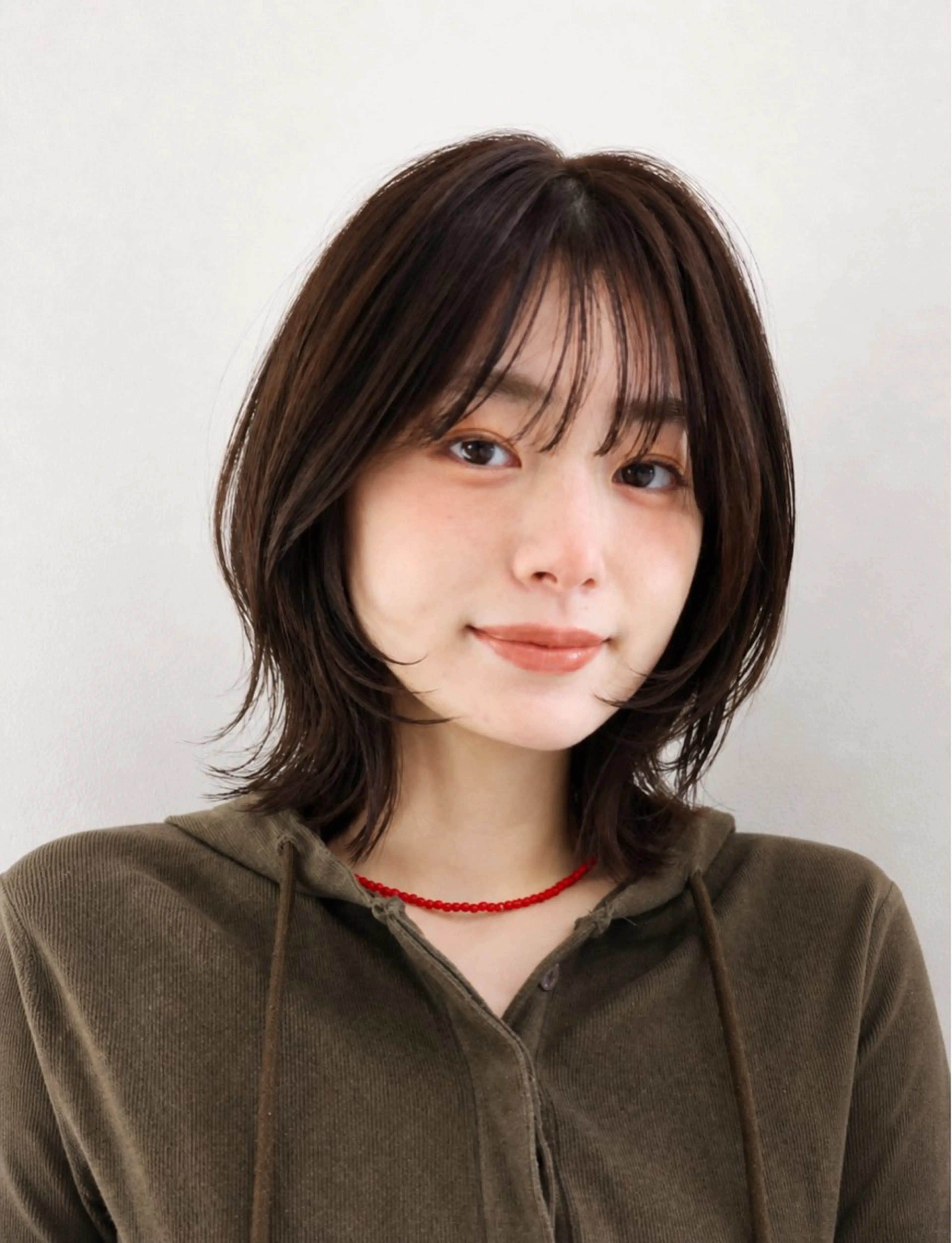 ミディアム MINX似合わせボブ 髪質改善/岩城槙乃介のヘアスタイル