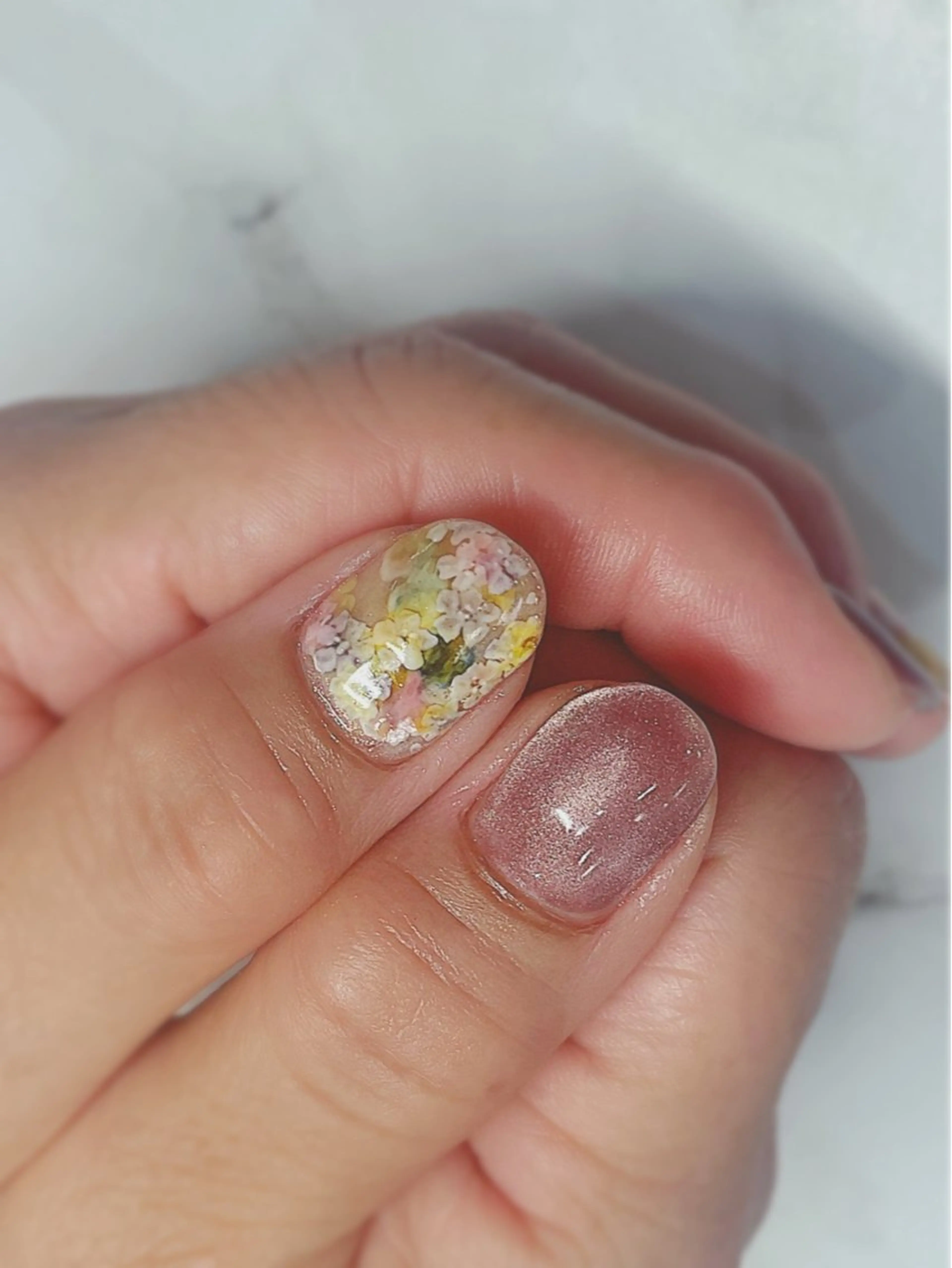 ネイル arm in arm ︎✿Yamamotoのマツエク・マツパデザイン