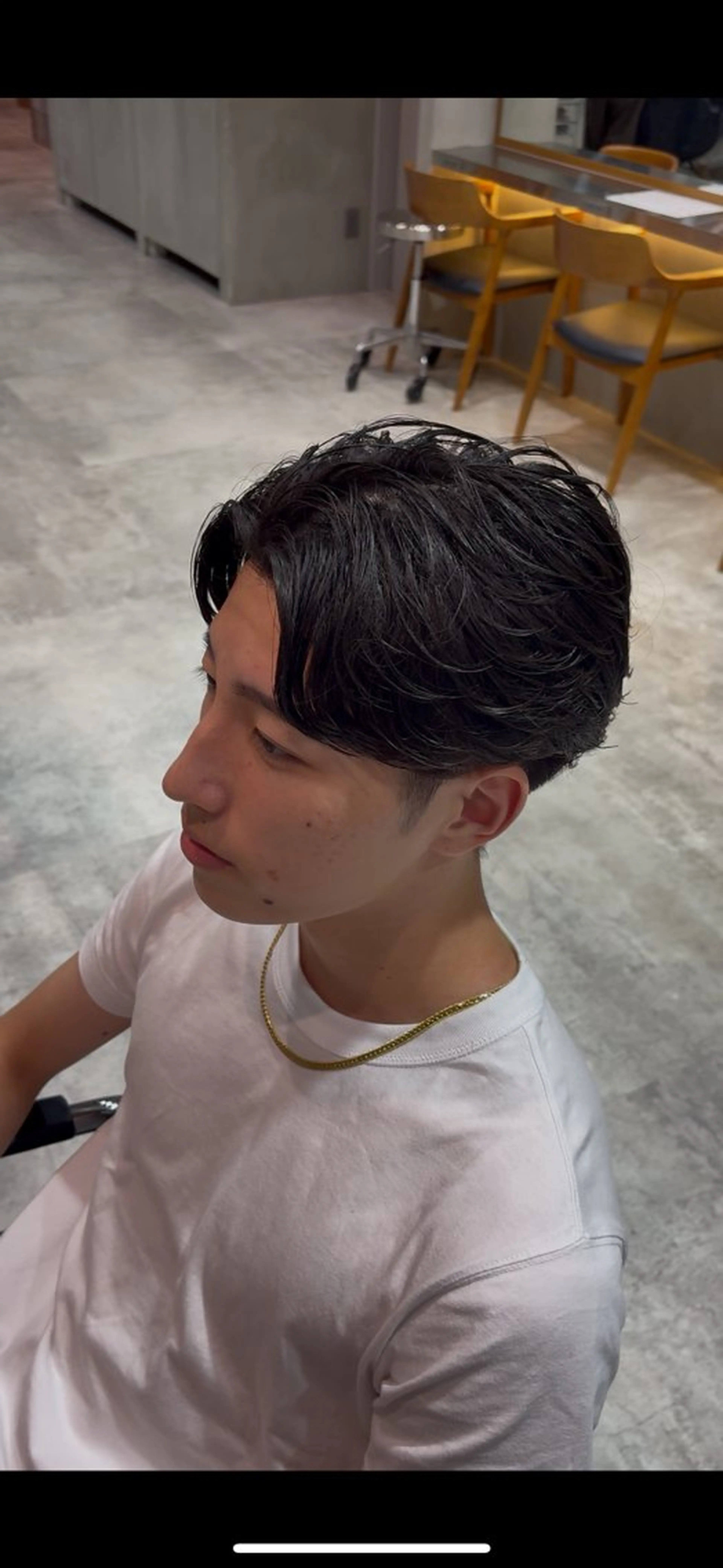 パーマ メンズ パーマ fifth 清水睦月のヘアスタイル