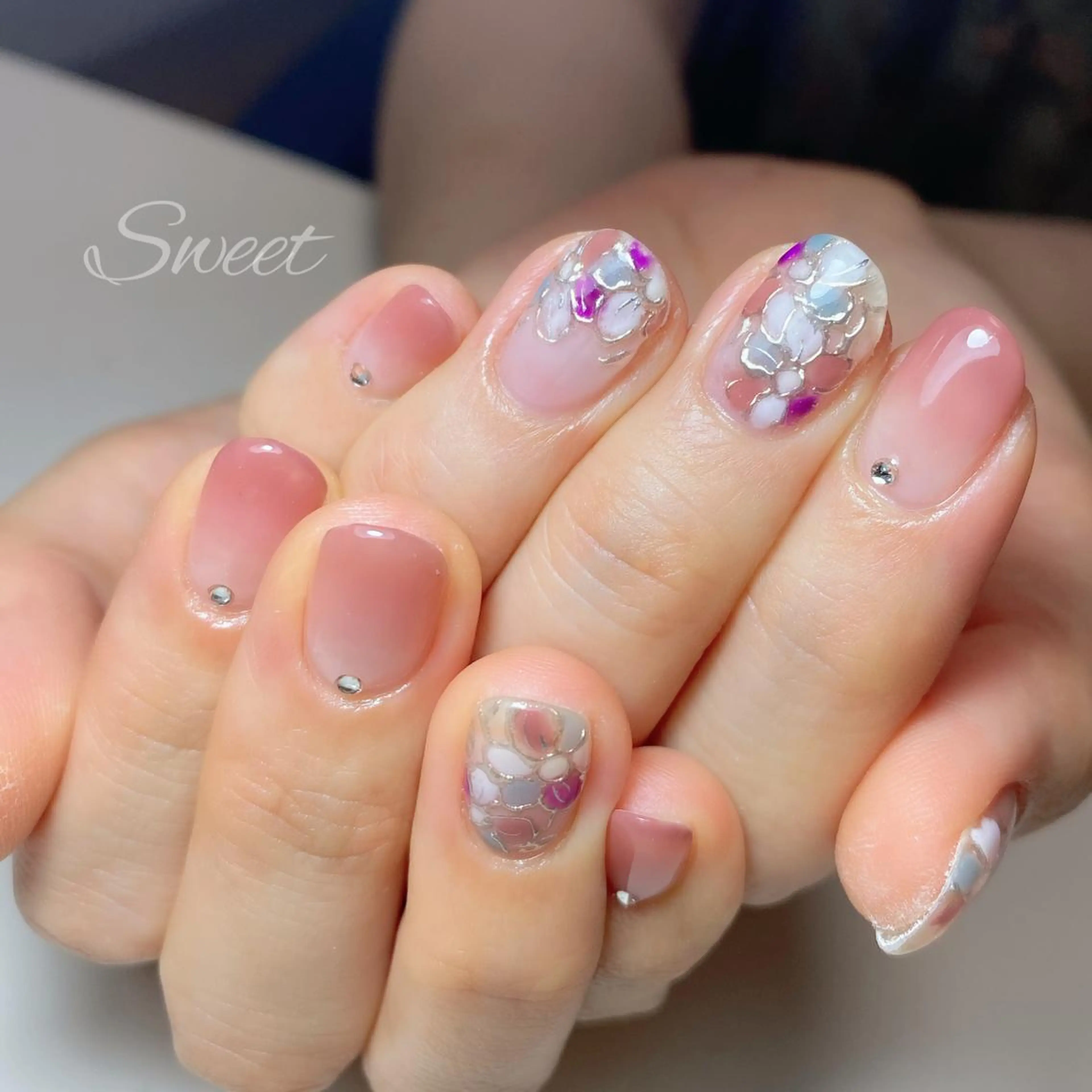 ネイル sweet 仲野陽子のネイルデザイン