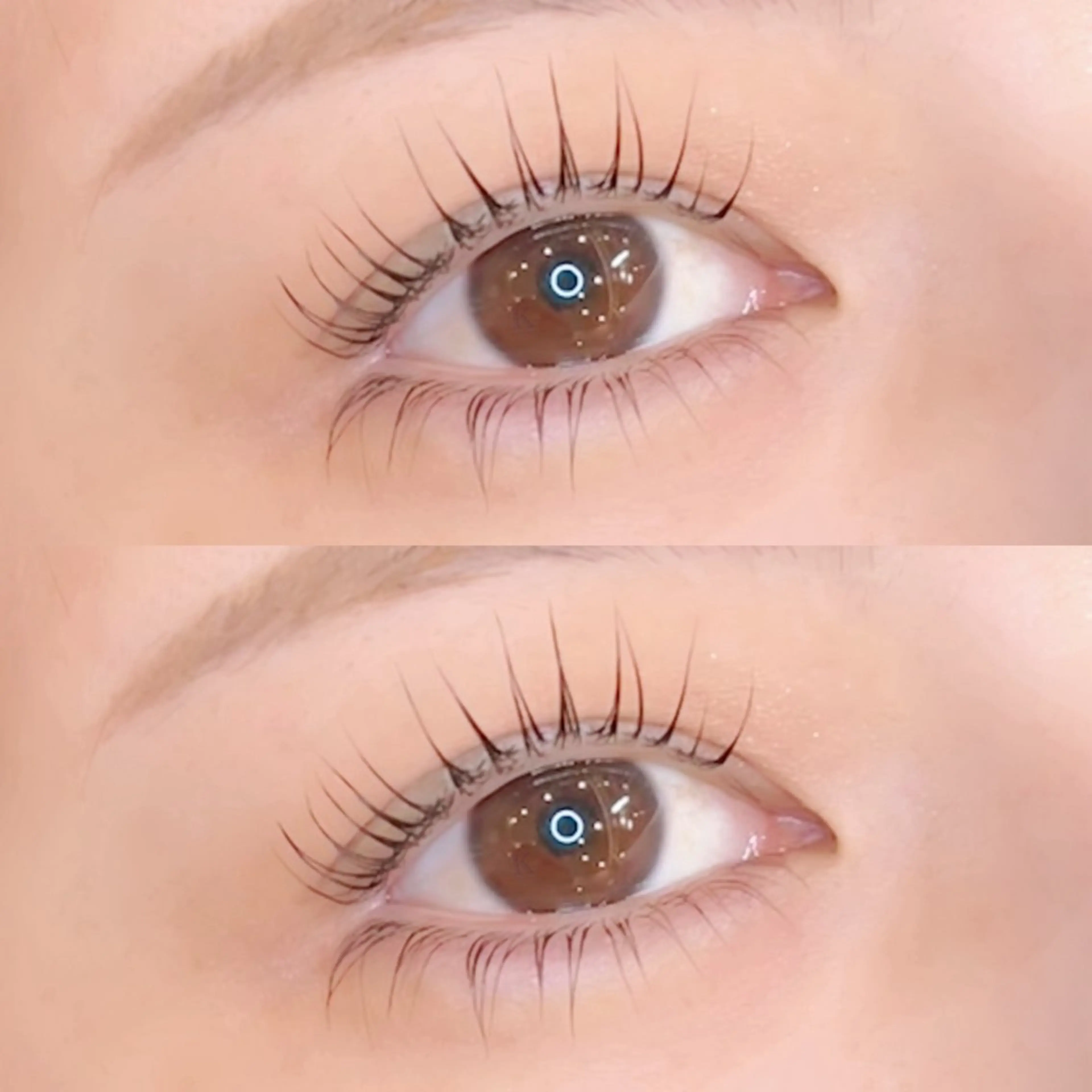 🪐【中顔面短縮°˖✧】上下パリジェンヌラッシュリフト（まつ毛パーマ）※コーティング仕上げ付き♪の写真