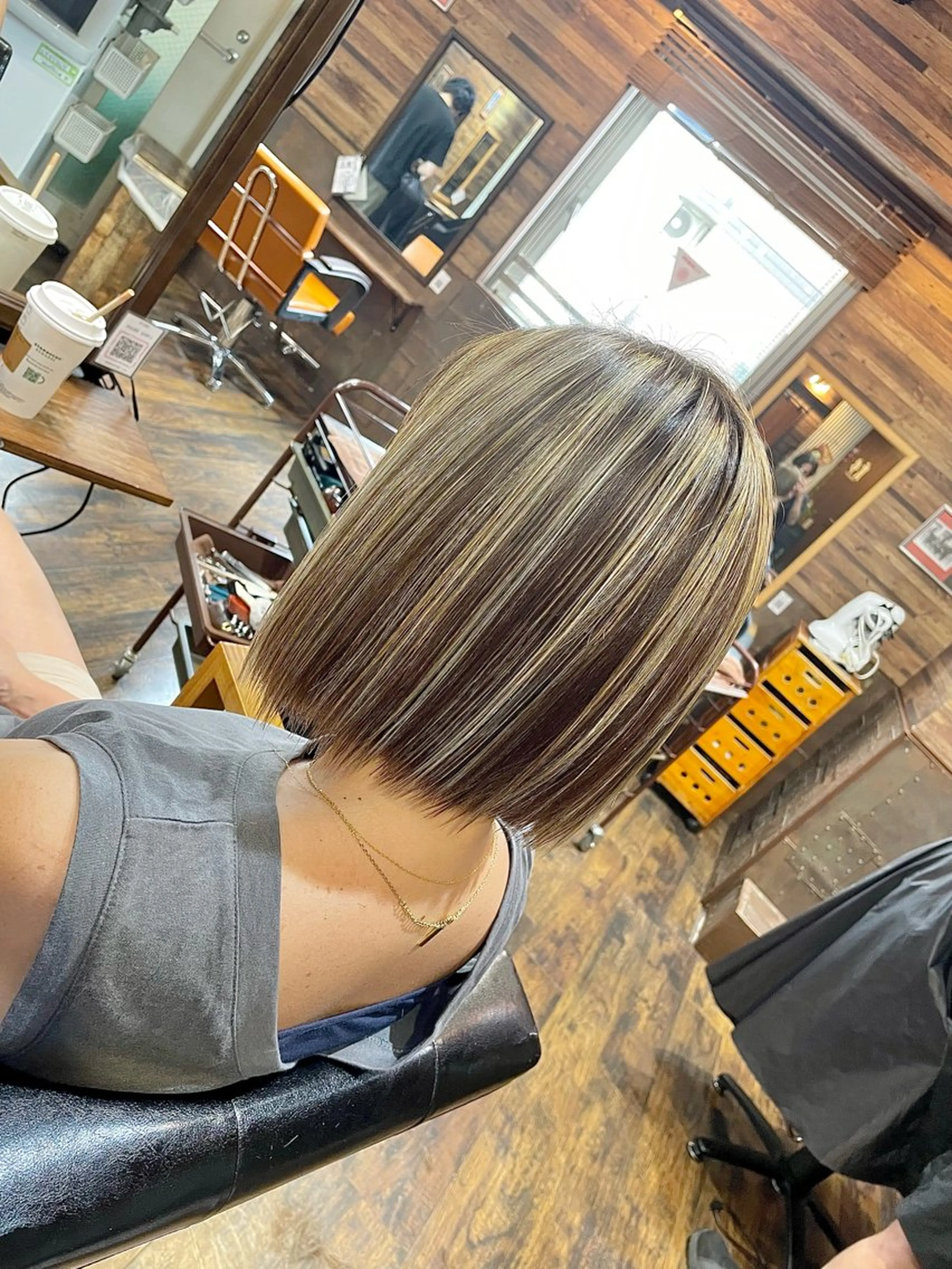 ショート カラー 川名 充✂️のヘアスタイル