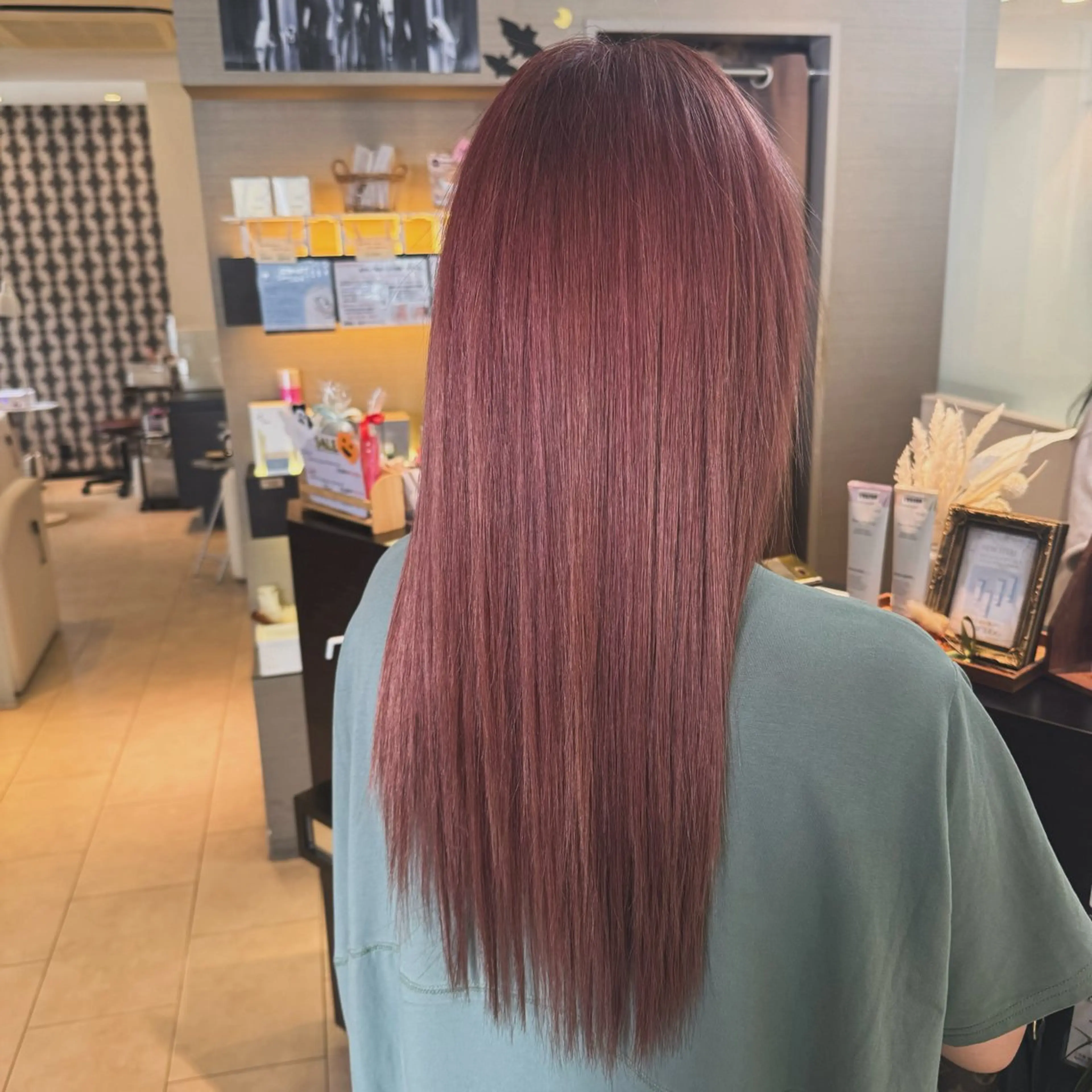 ロング カラー 🍒暖色カラー🍒 ✨髪質改善✨西村亜弥のヘアスタイル