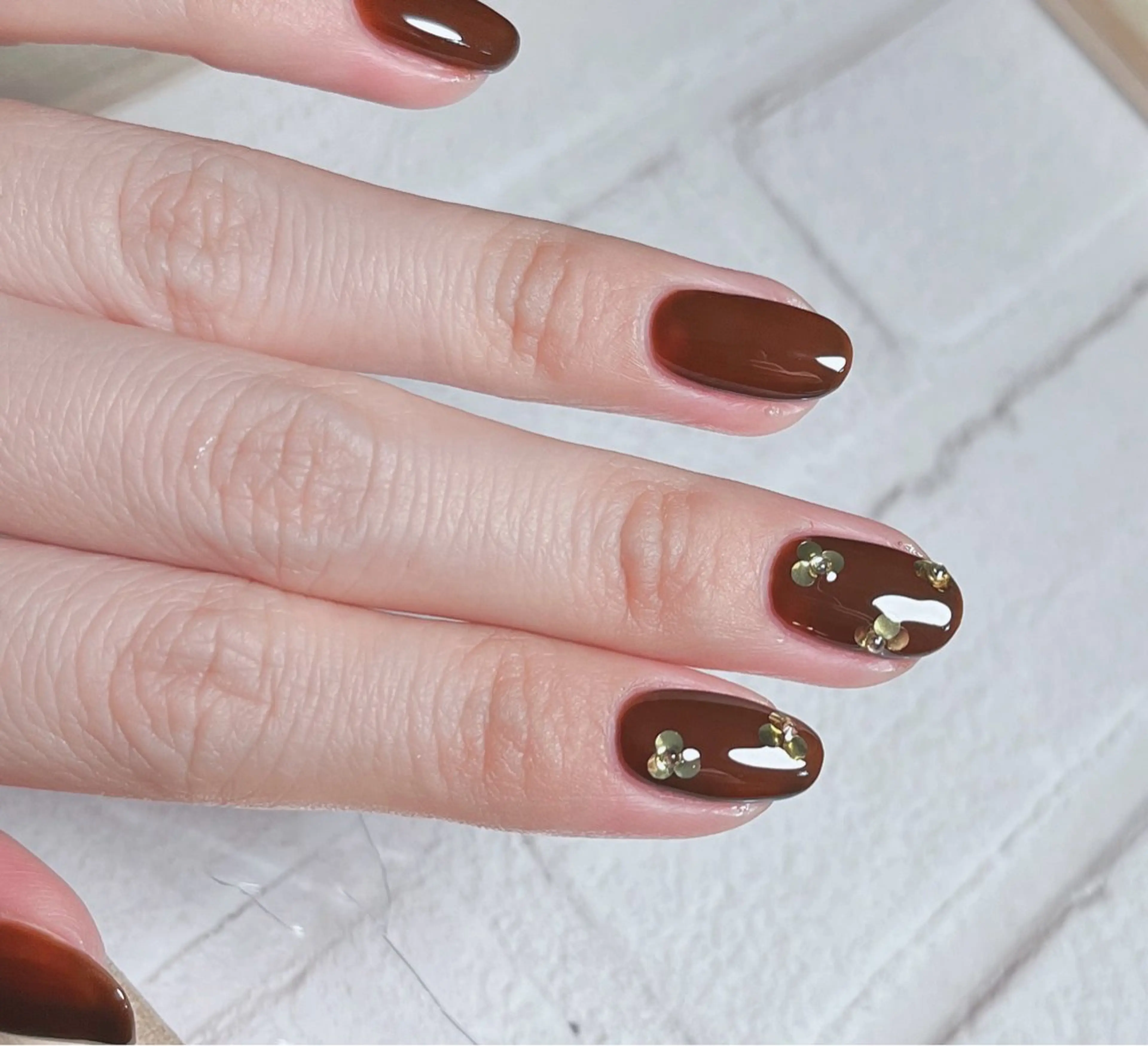 ネイル アートネイル シンプルネイル shelf所属・shelf ⭐︎のネイルデザイン