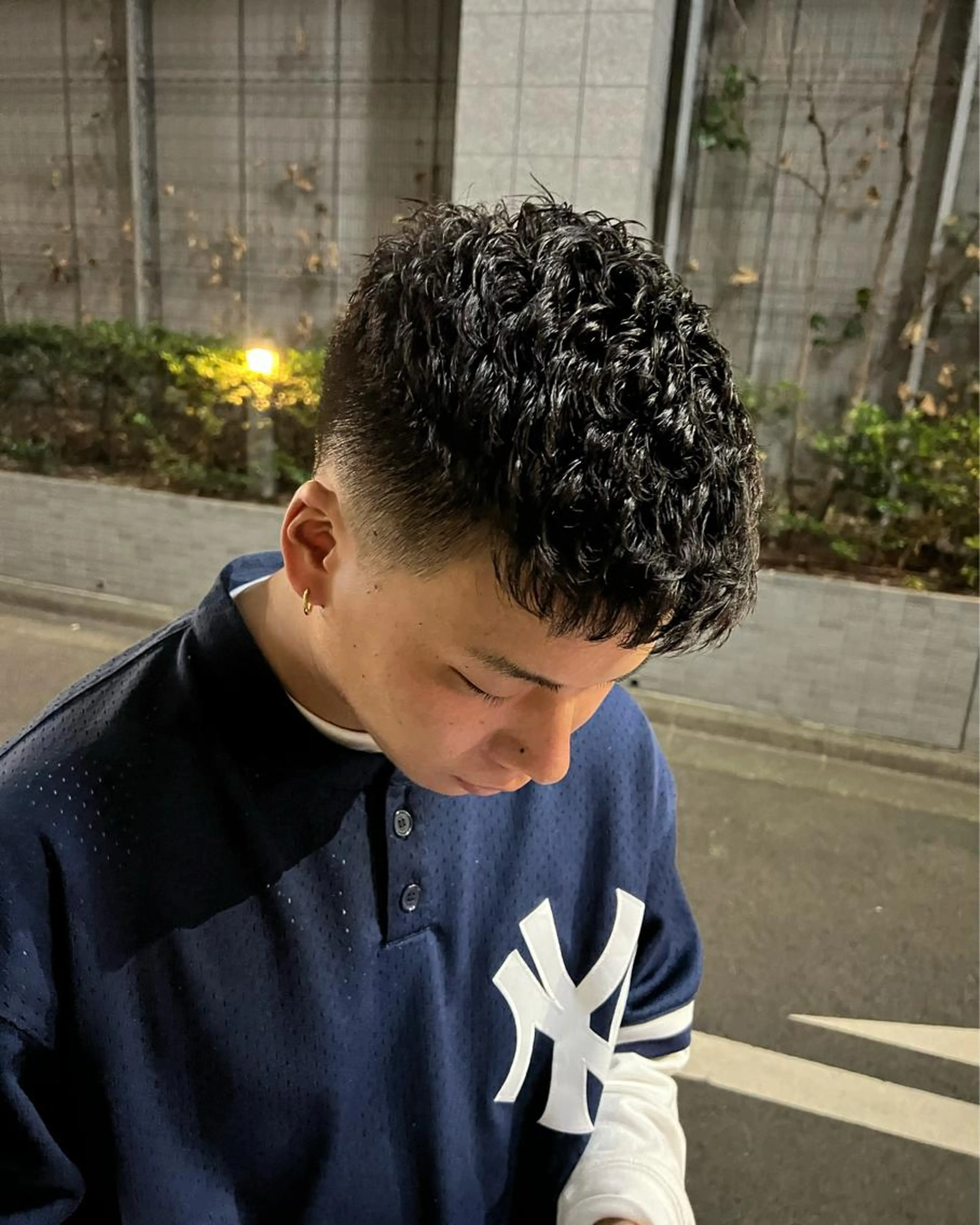 カット+アイロンパーマの写真