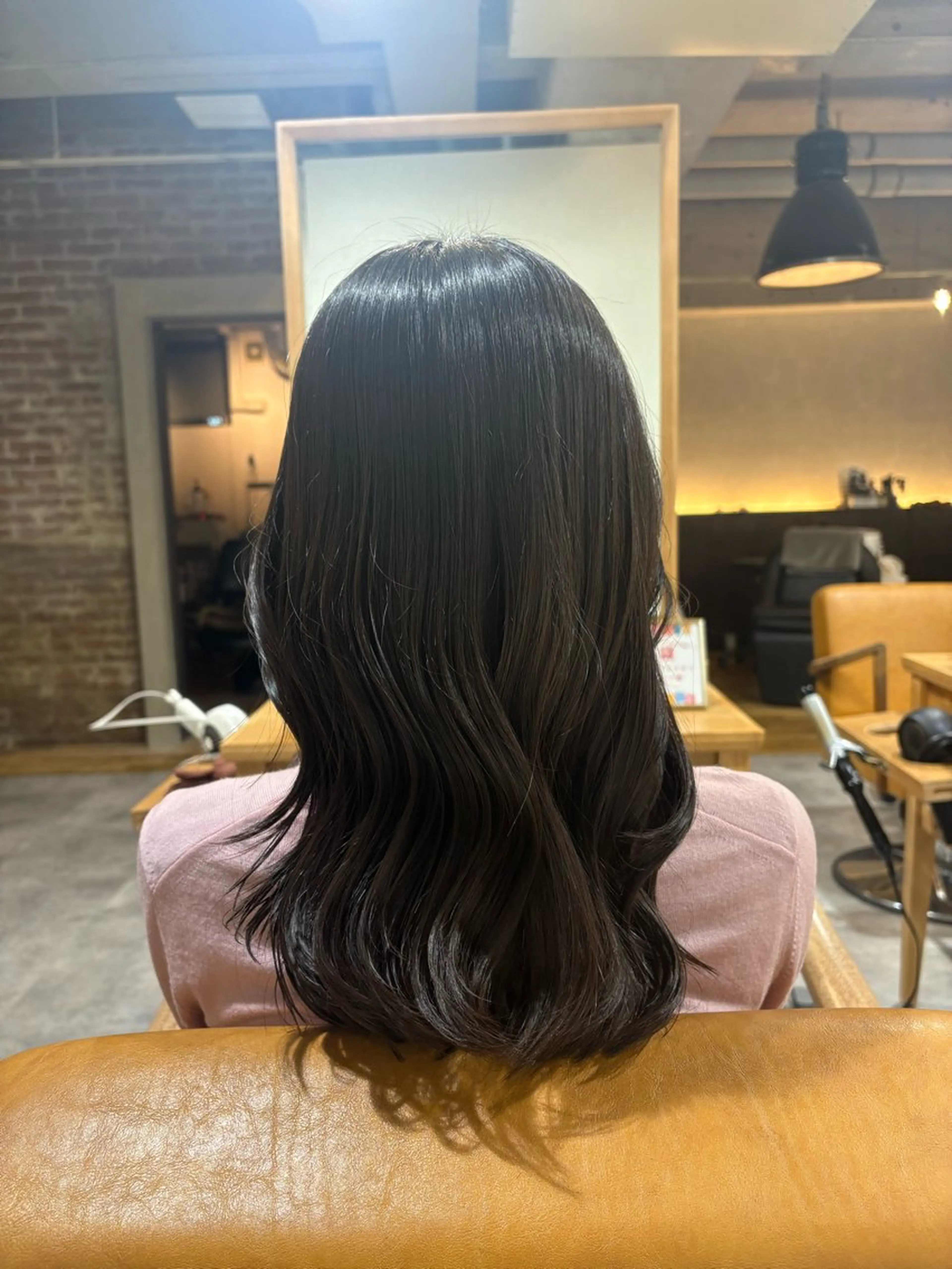 セミロング 🎀韓国レイヤー/透 明感カラー/airiのヘアスタイル