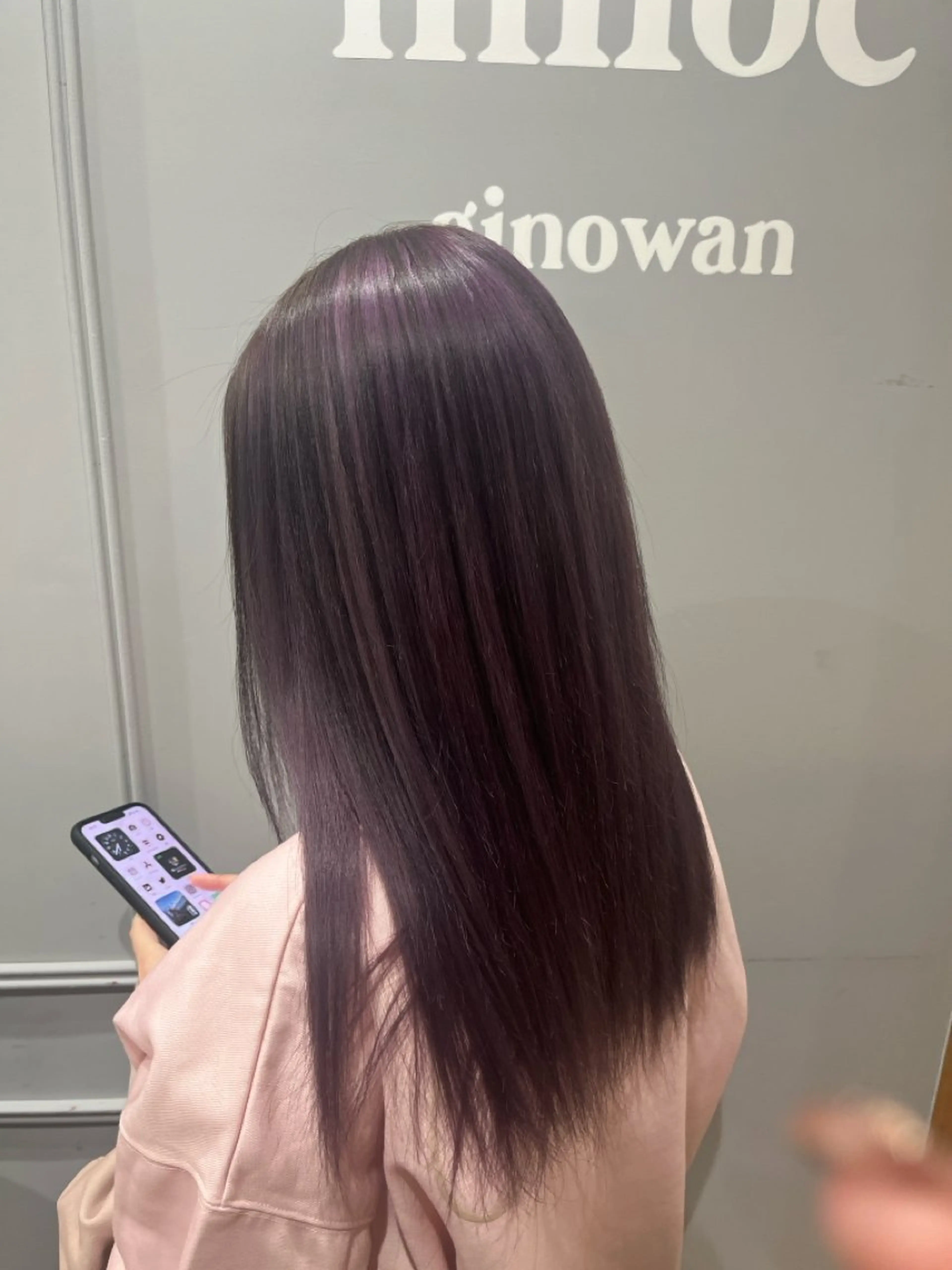 ロング miloc naha ナナカのヘアスタイル