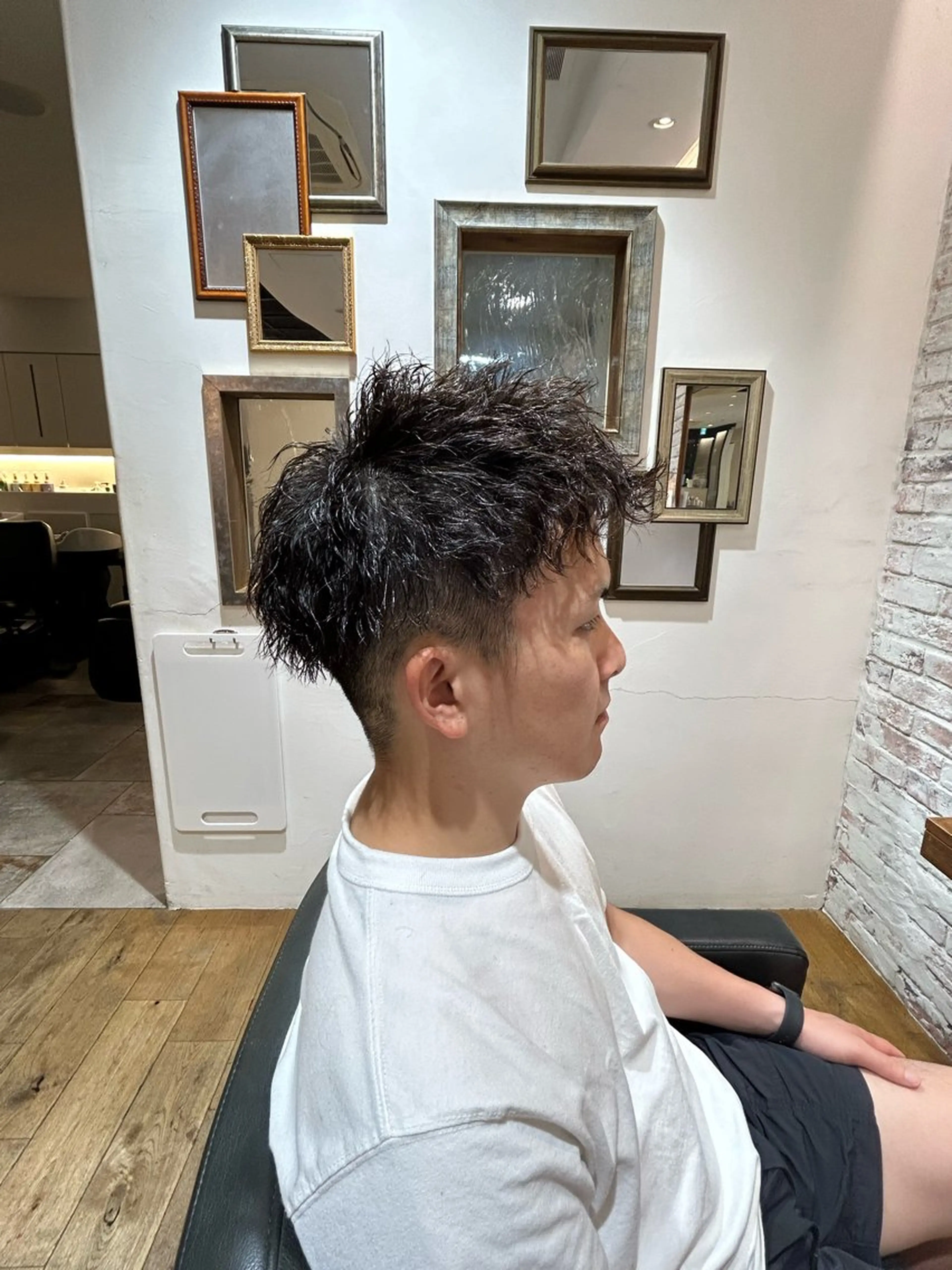 メンズ メンズパーマ 竹本 優莉那のヘアスタイル