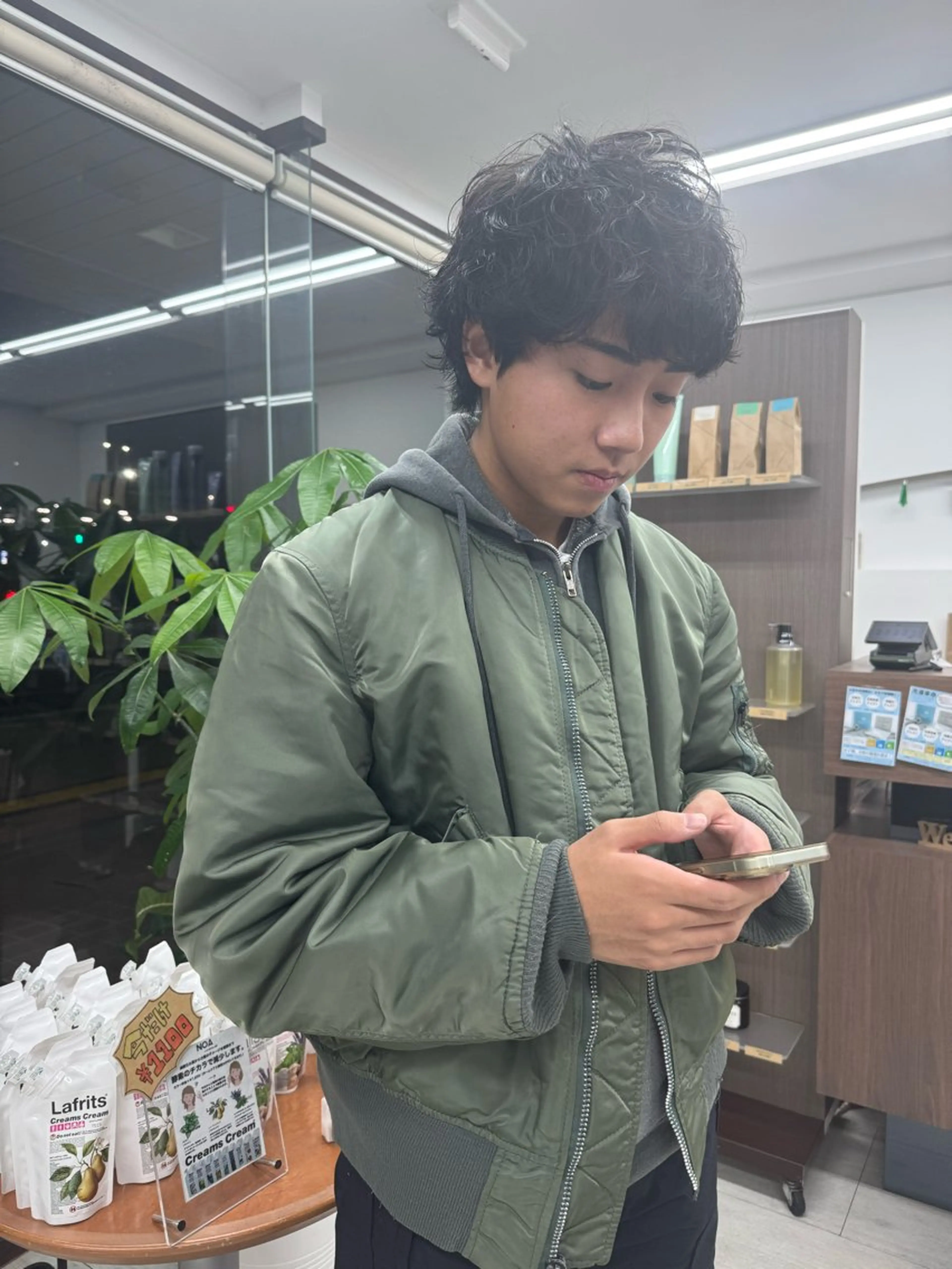 メンズ カラー職人/上川原 雄飛のヘアスタイル