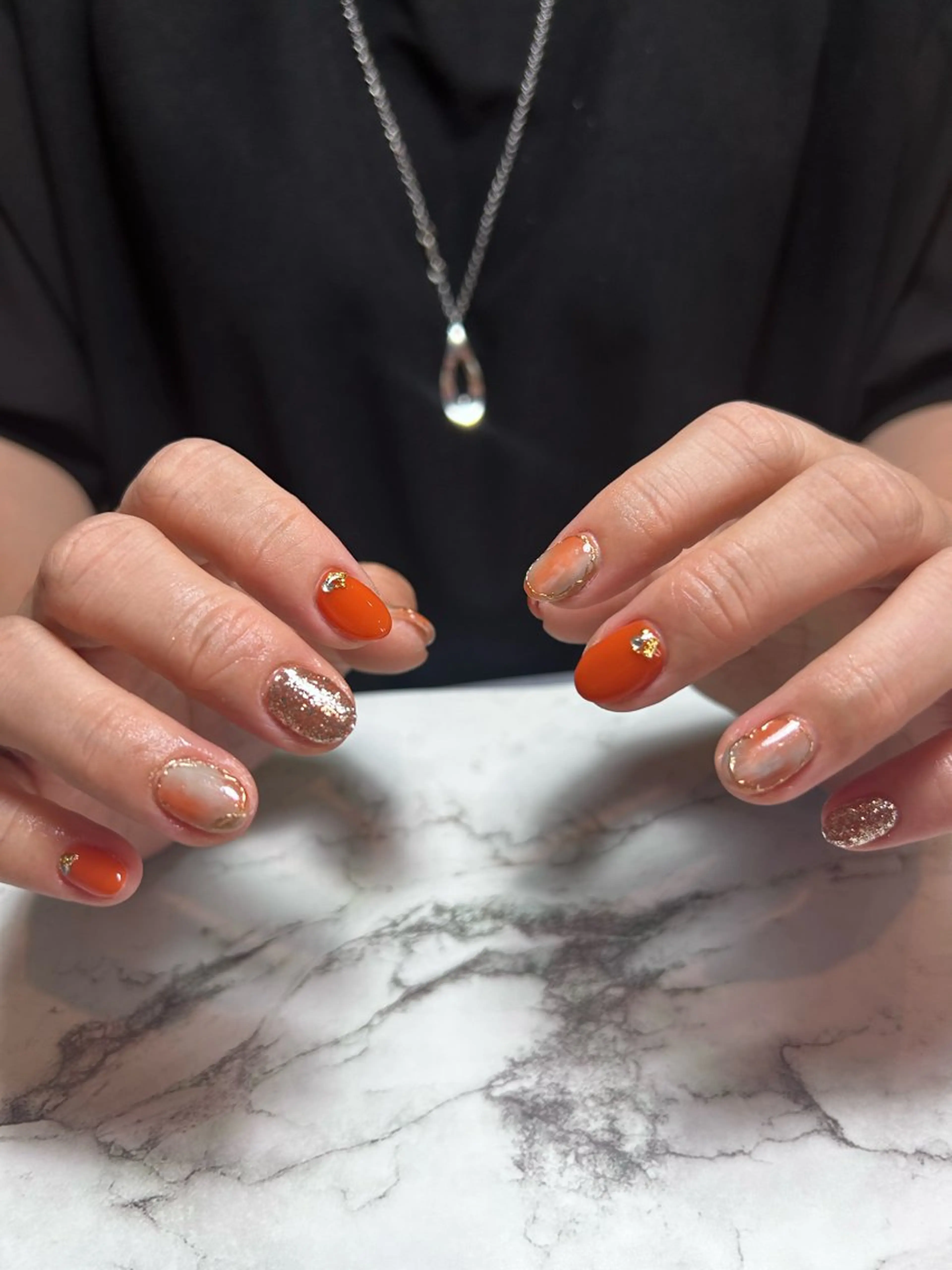 ネイル ハンドネイル フットネイル TESORO nailのネイルデザイン