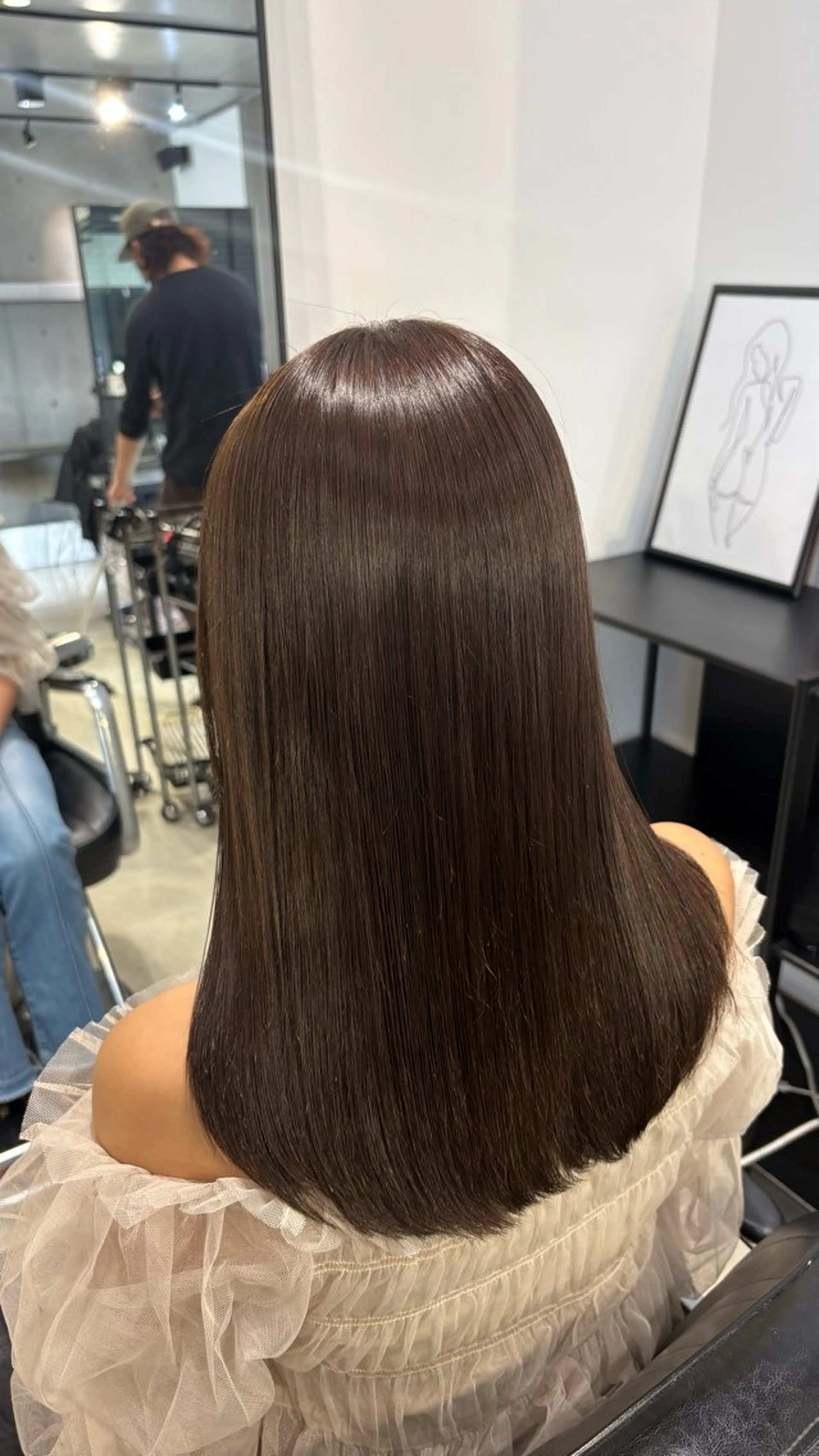 ロング カラー カット ヘアカラー トリートメント 🍀︎Reika 🍀のヘアスタイル