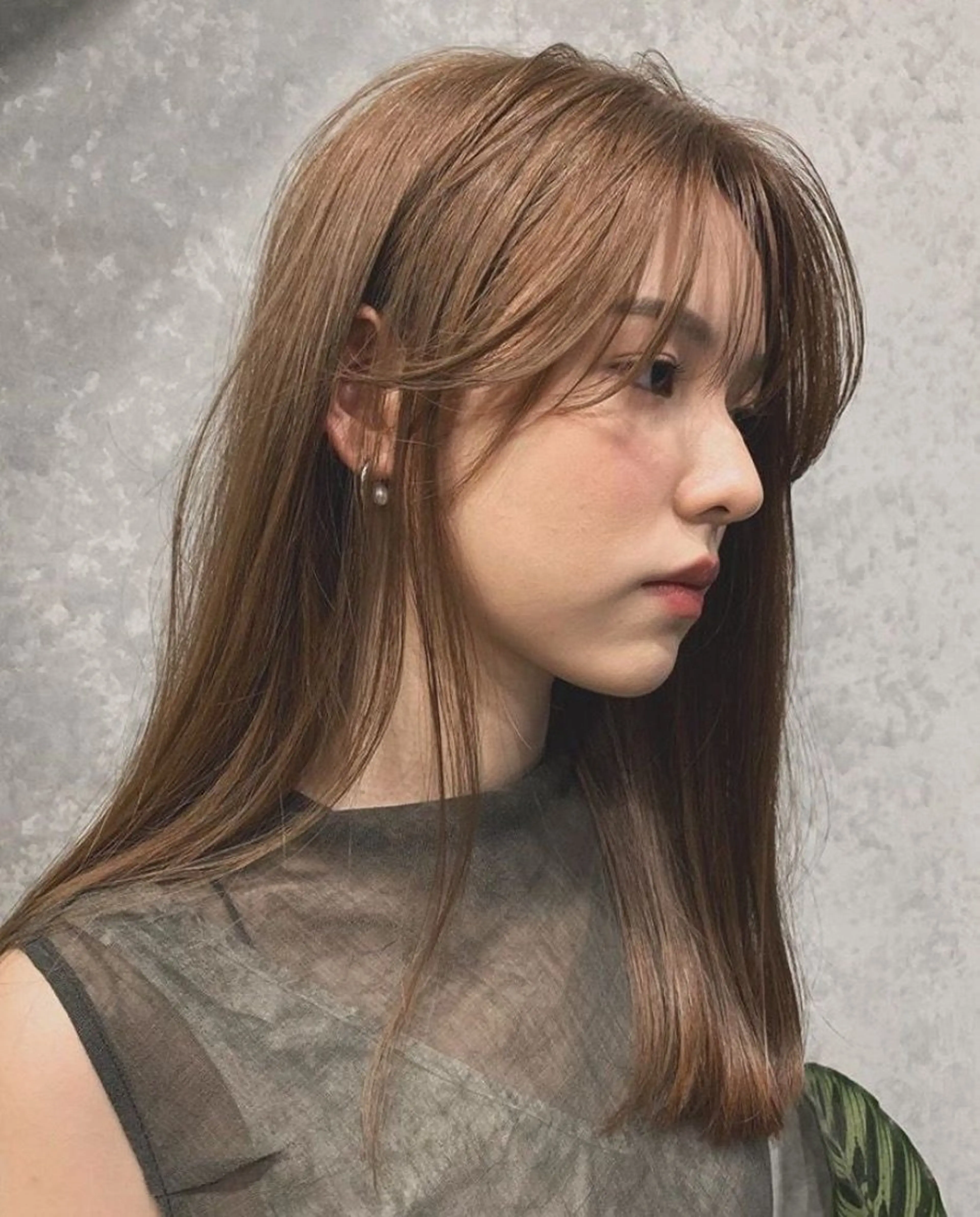 【  ワンカラーで透明感抜群のうる艶ヘアに🎶 】 🫧ワンカラー＋トリートメント🫧の写真
