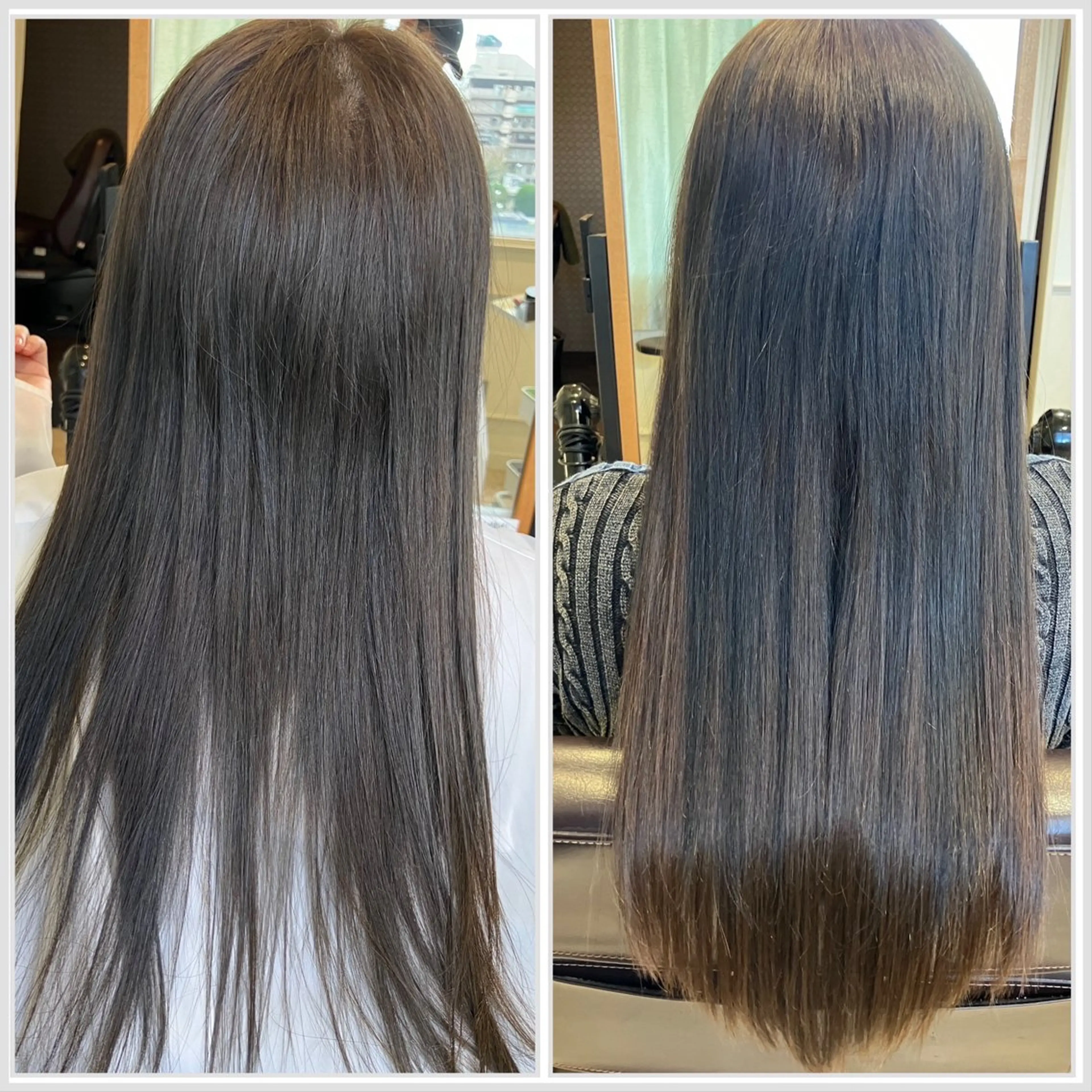 セミロング 編み込みエクステ エクステ エクステ エクステブリーチ矯正 griFFicaのヘアスタイル