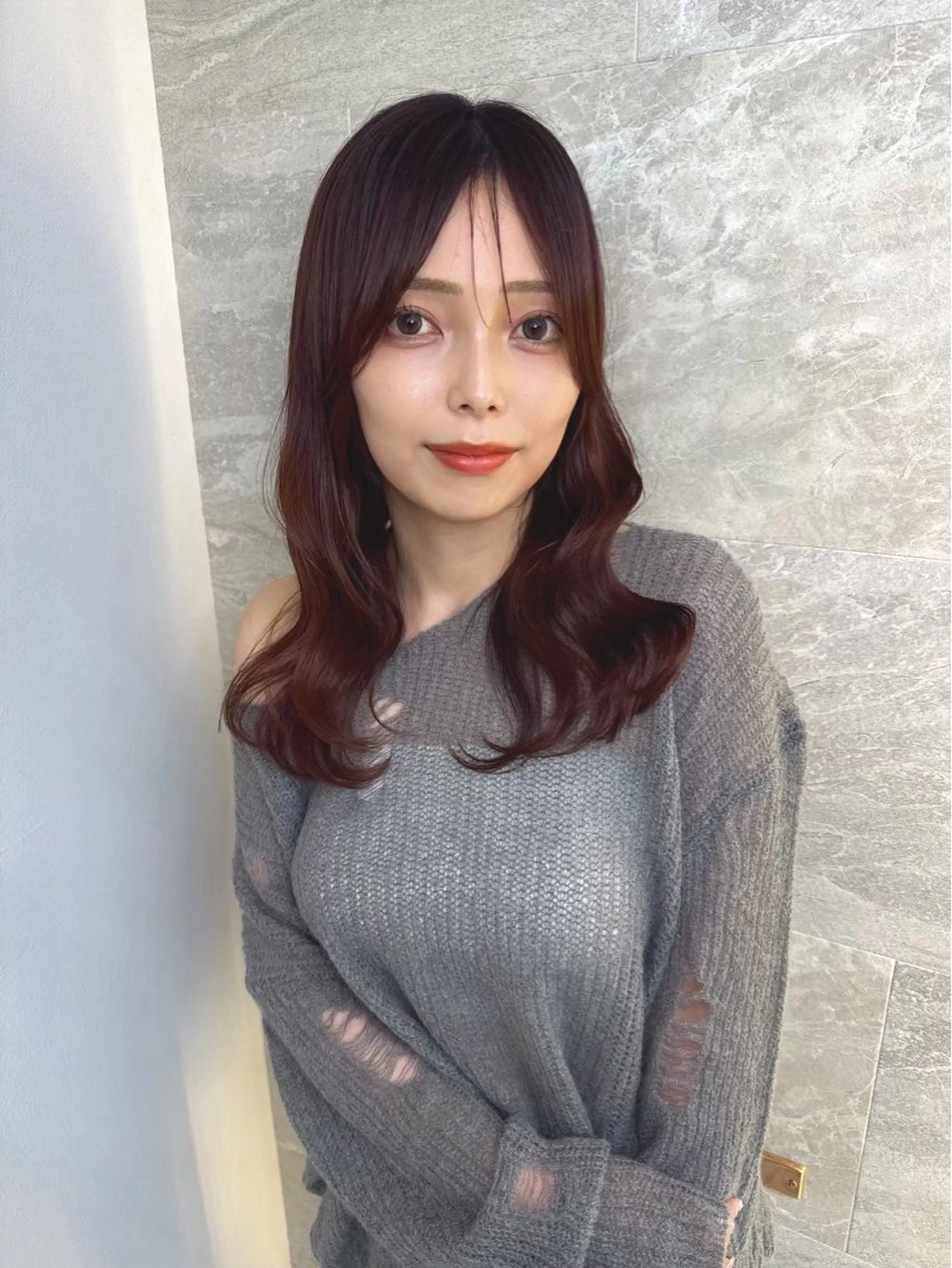 カラー ishikura yuubiのヘアスタイル