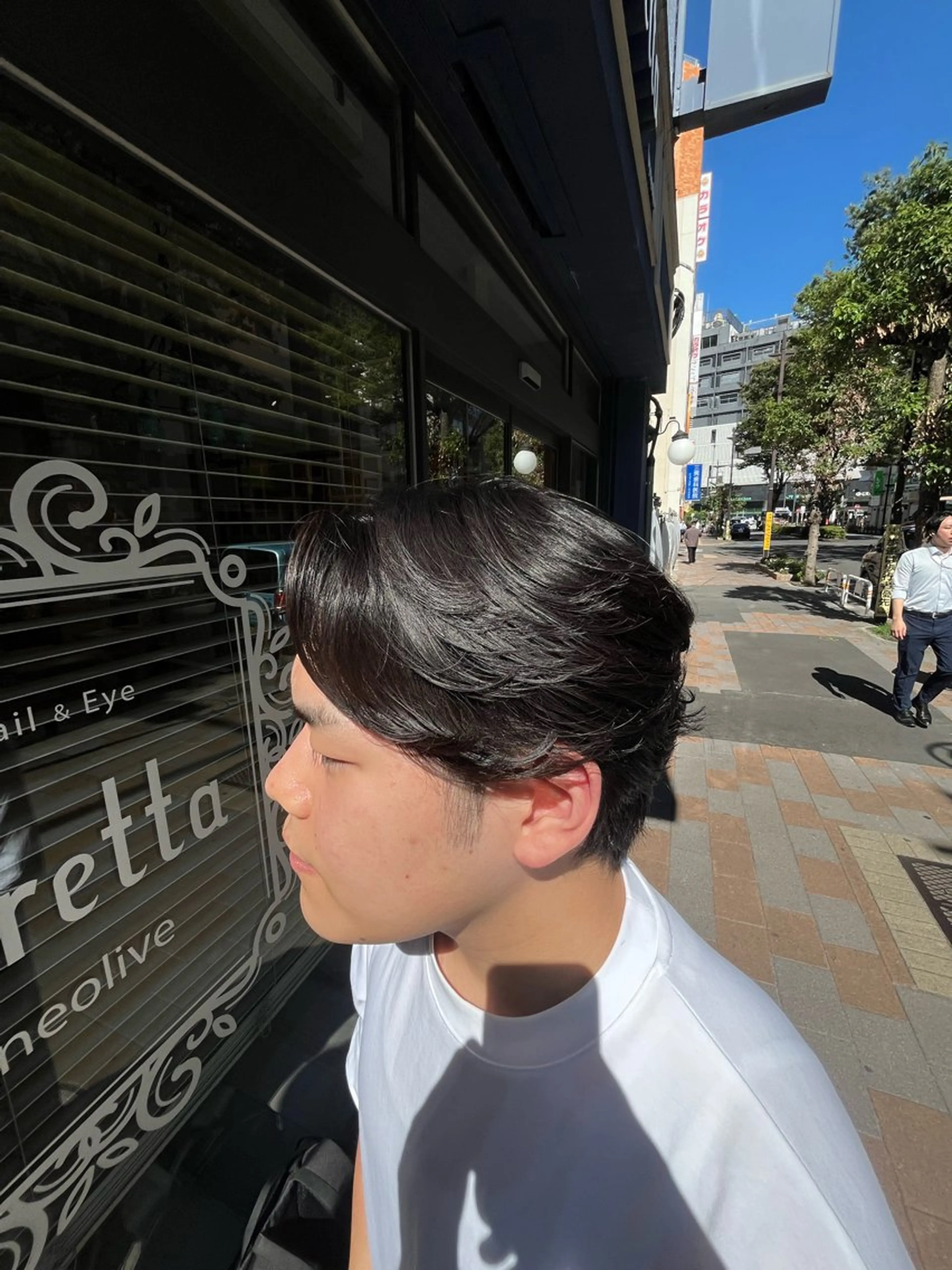 パーマ メンズ カット パーマ ヤシロケンタ メンズ特化のヘアスタイル