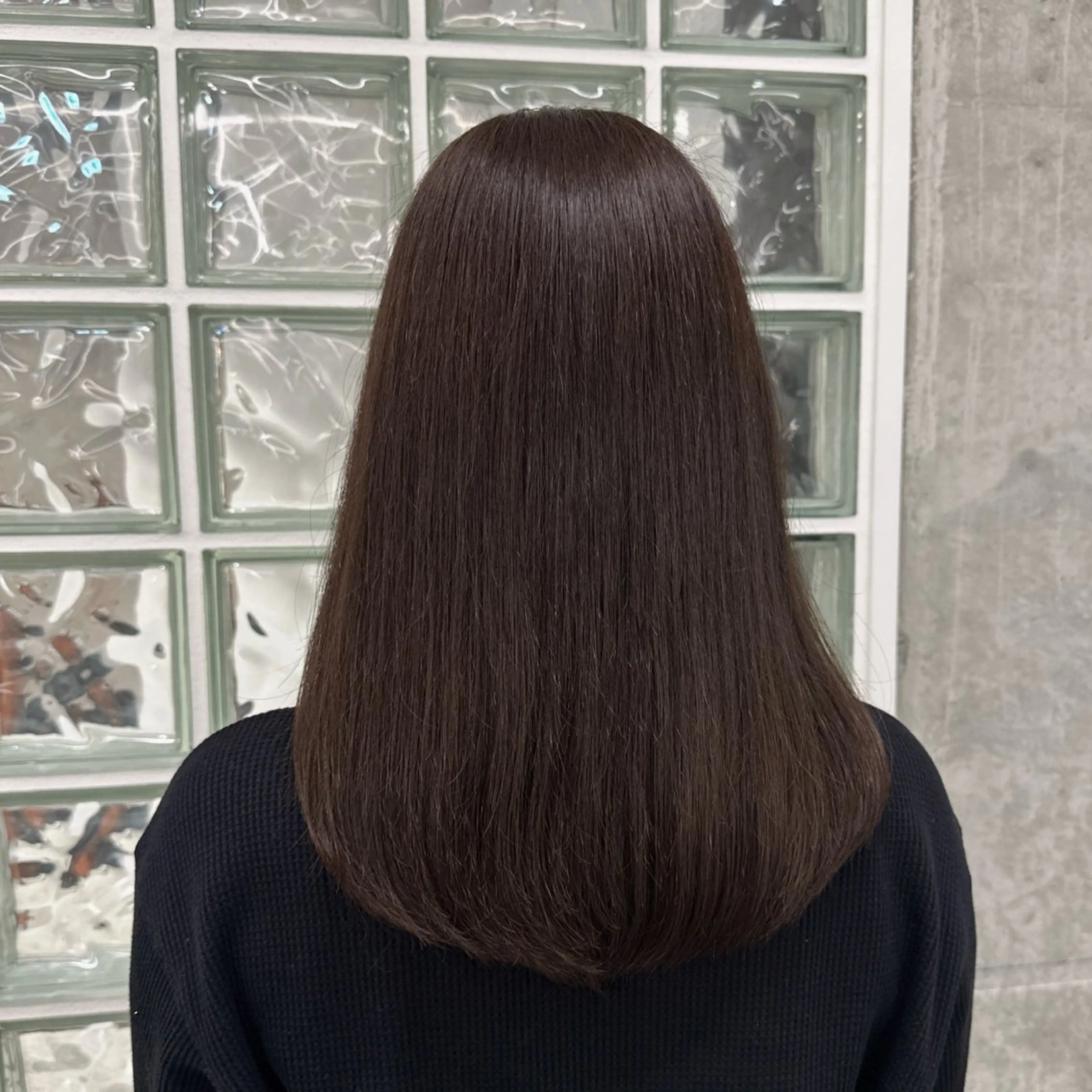 カラー ヘアカラー トリートメント ヘアセット 秋永 鈴のヘアスタイル