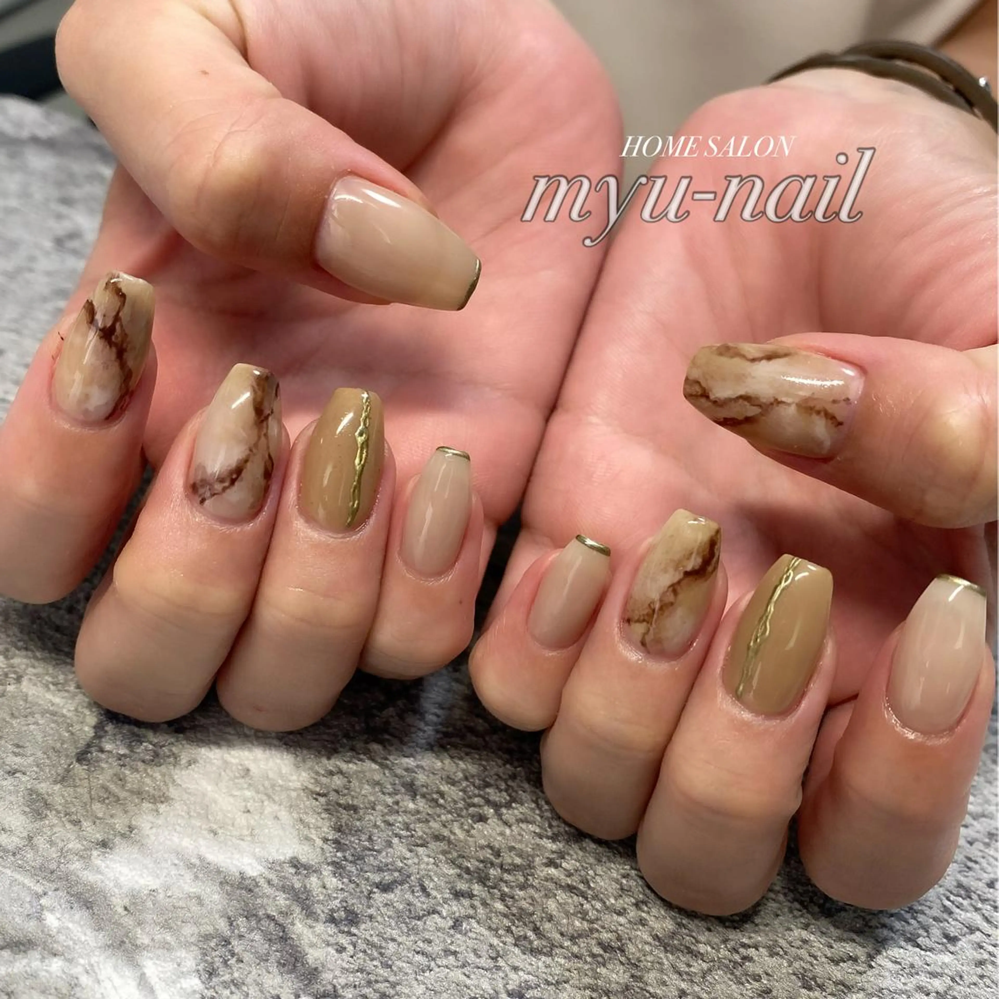 ネイル ホームサロン myu-nailのネイルデザイン