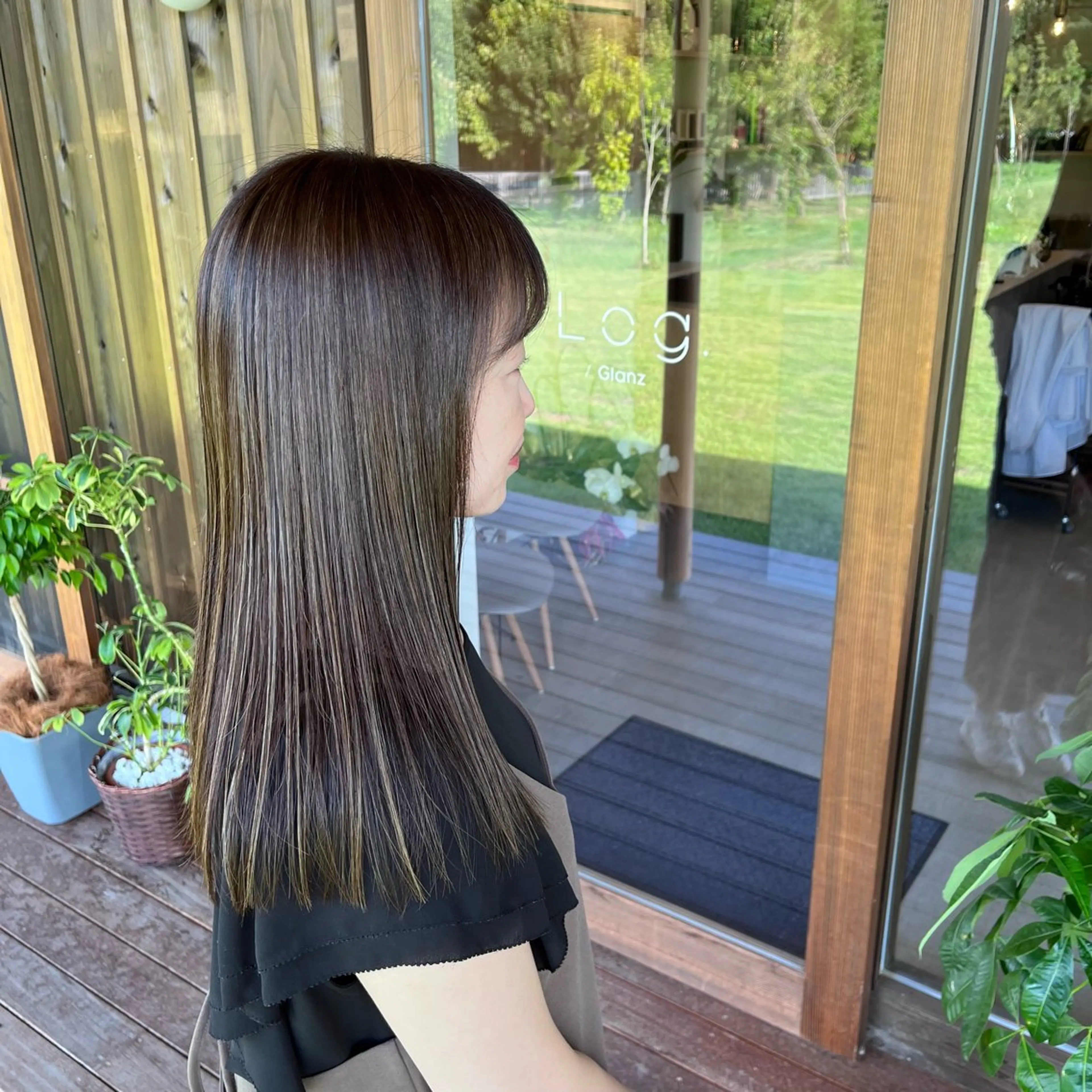 ロング ハイライト Glanz hair所属・Glanz hair 坂牛匠のヘアスタイル