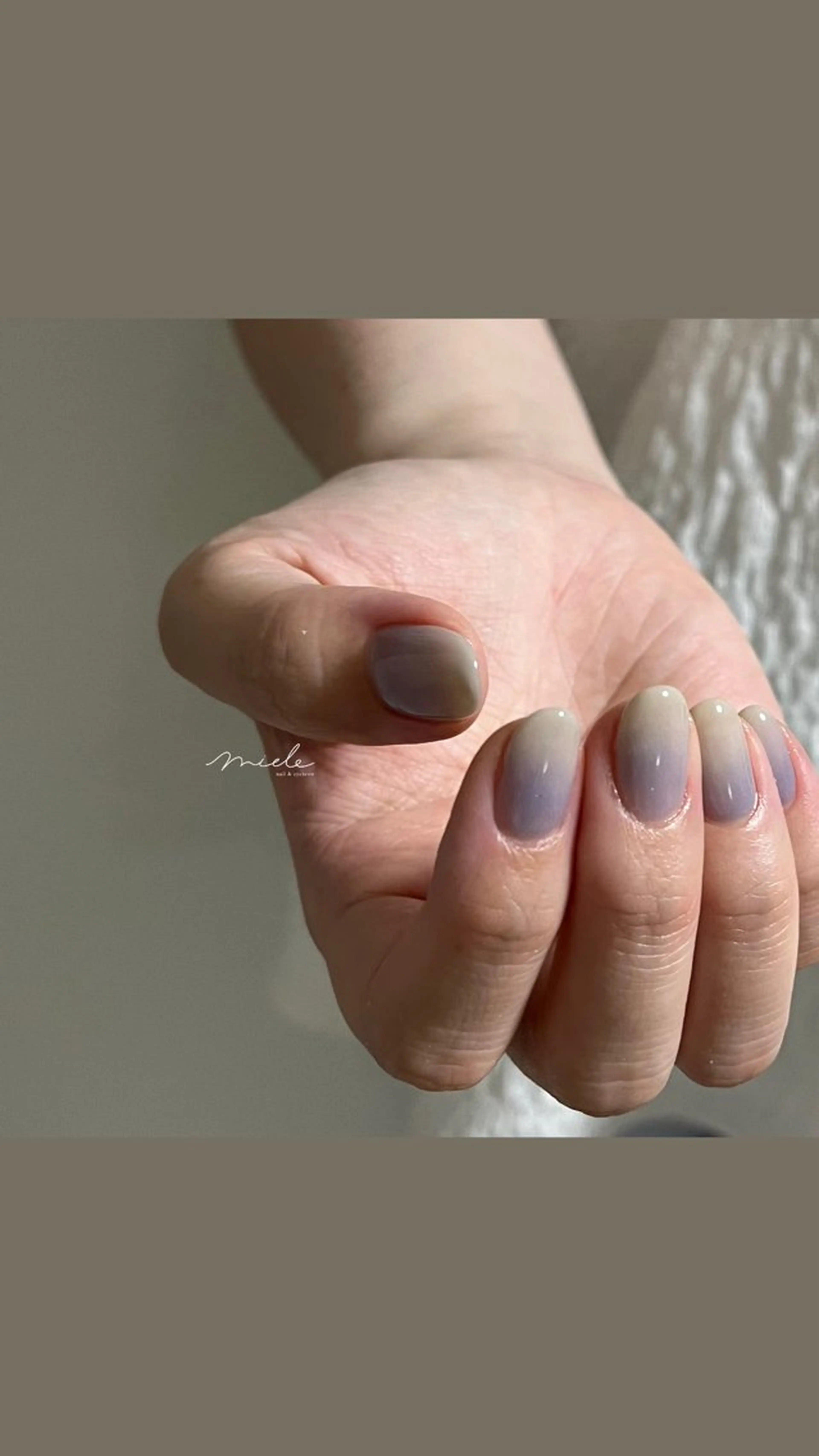 ネイル ハンドネイル miele【ミエレ】 海外シンプルデザインのネイルデザイン