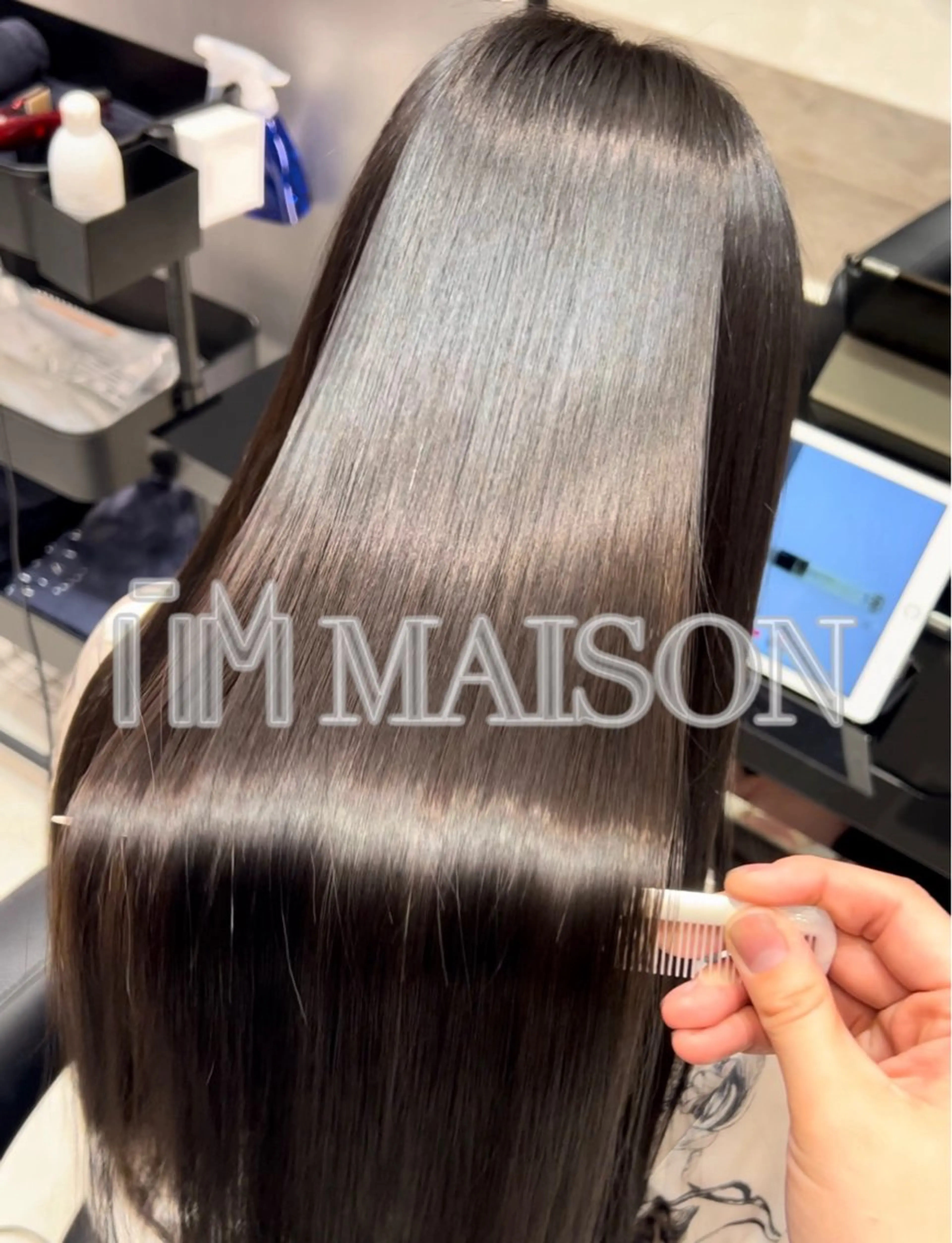 ロング MAISON原宿【メゾン】所属・美髪矯正/髪質改善 /艶髪/千田理名🪞のヘアスタイル