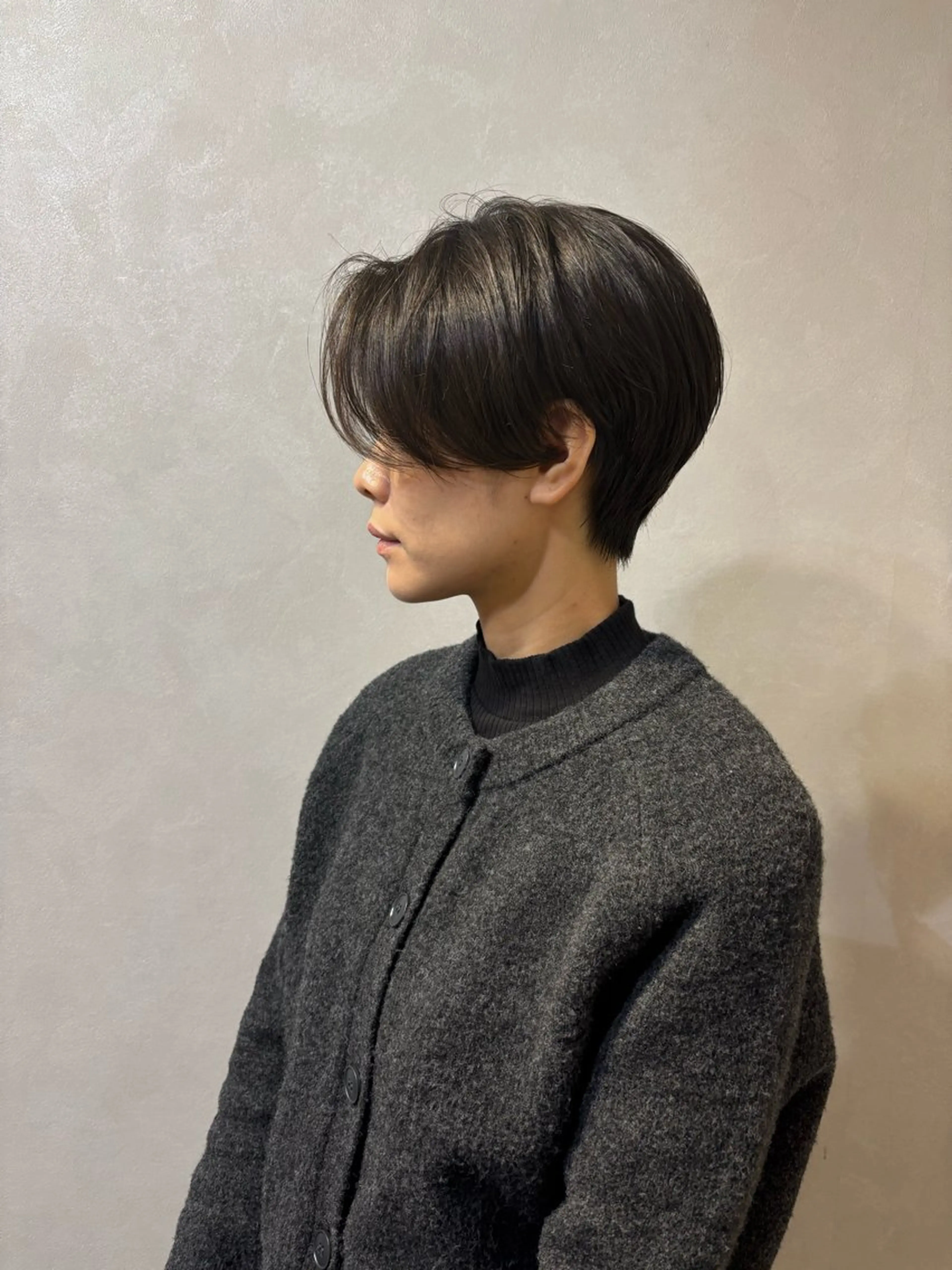 ショート ハンサムショート ショートヘア 野口 咲愛のヘアスタイル