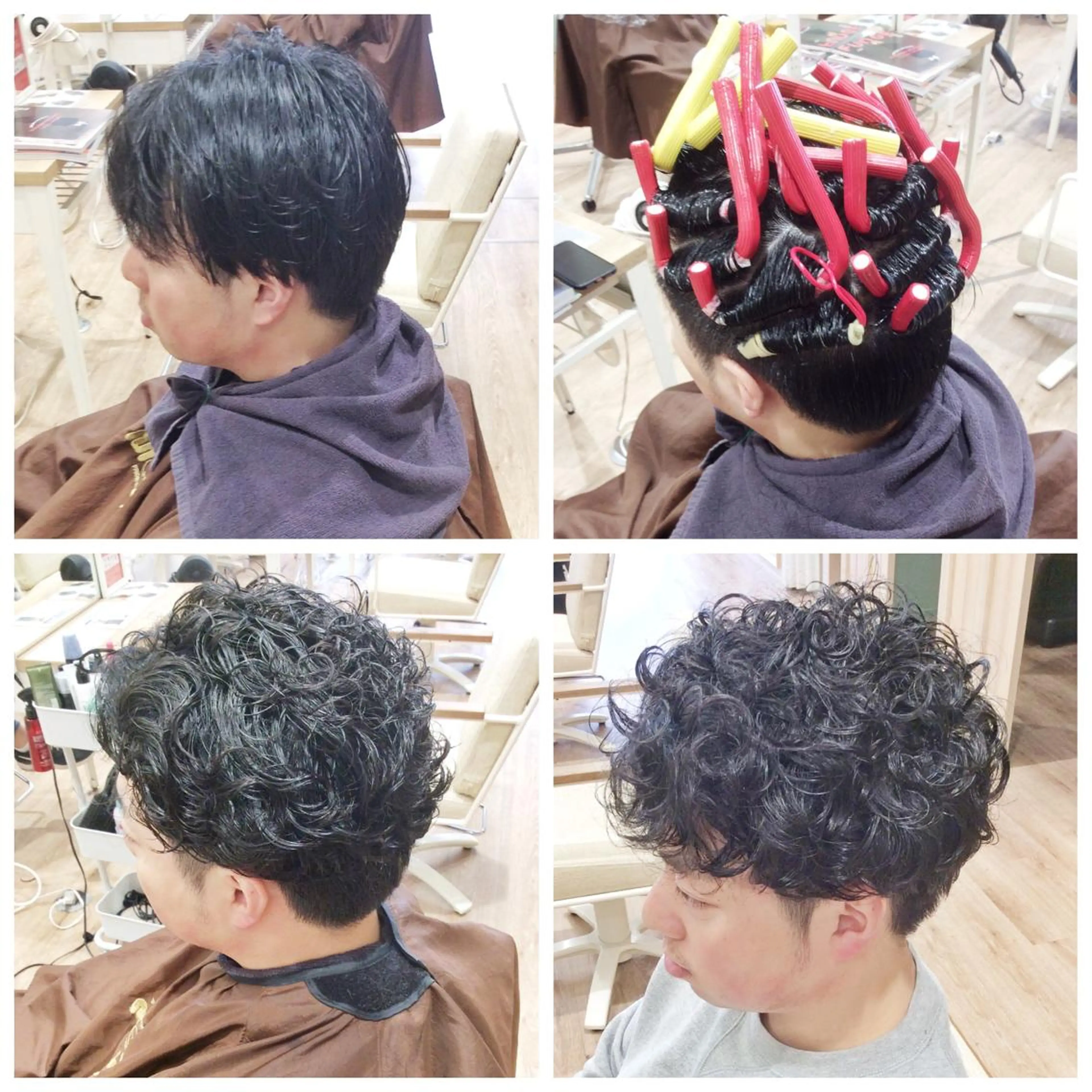 ショート パーマ メンズ カット パーマ ヘッドスパ Shingo #パーマのヘアスタイル
