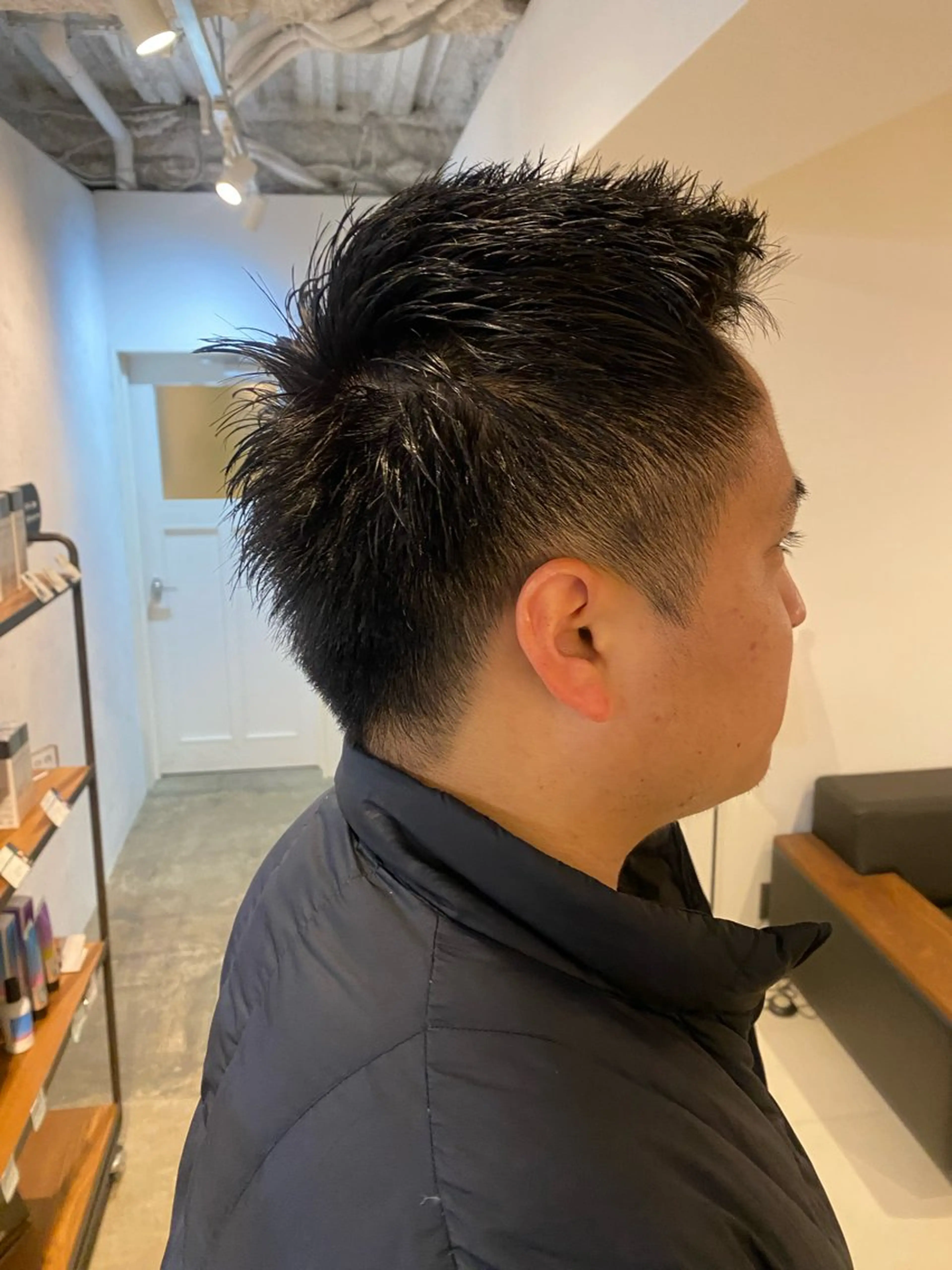 メンズ ari/ヘアセット レイヤーカット✂︎のヘアスタイル