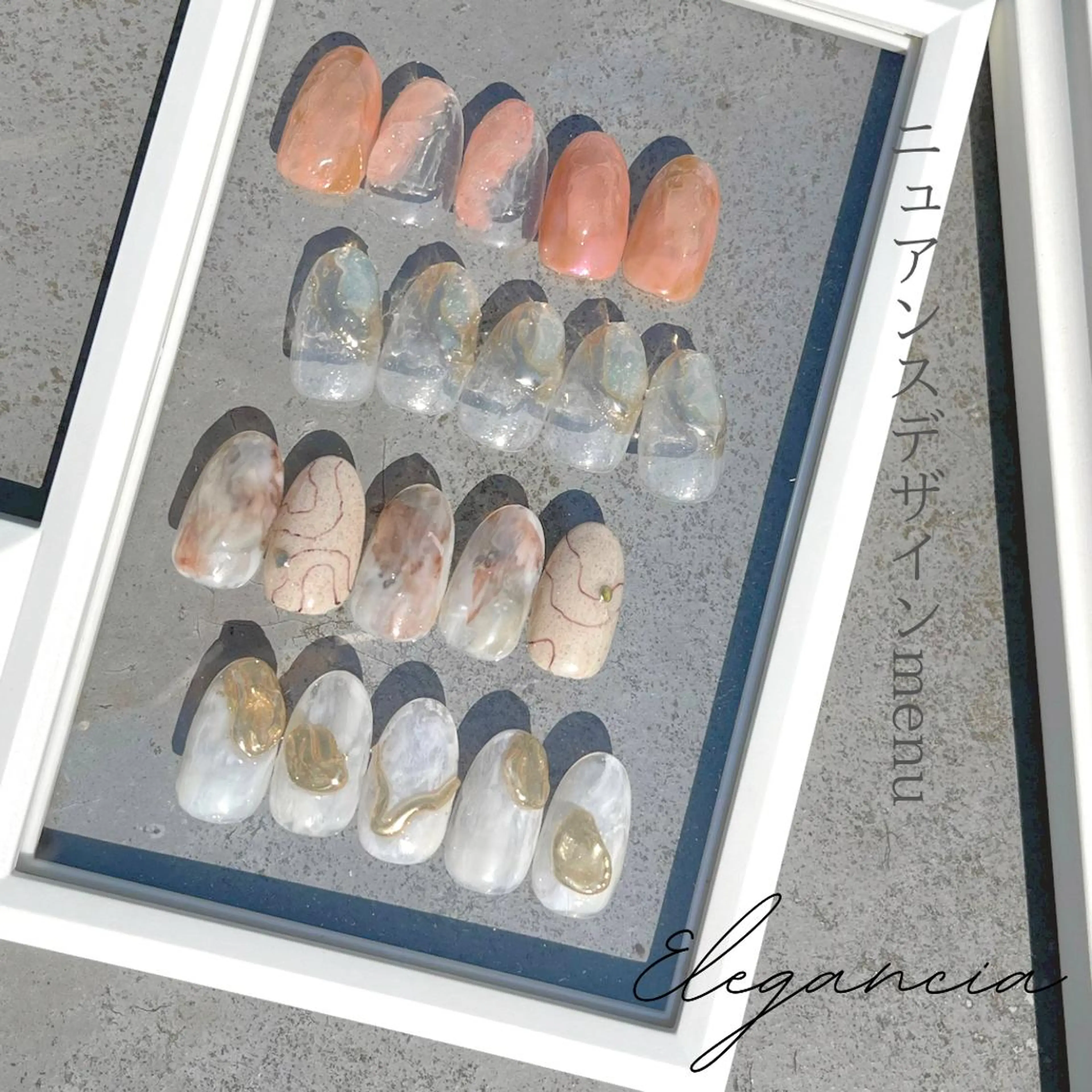 カラー ネイル ハンドネイル Elegancia. Hiromiのネイルデザイン