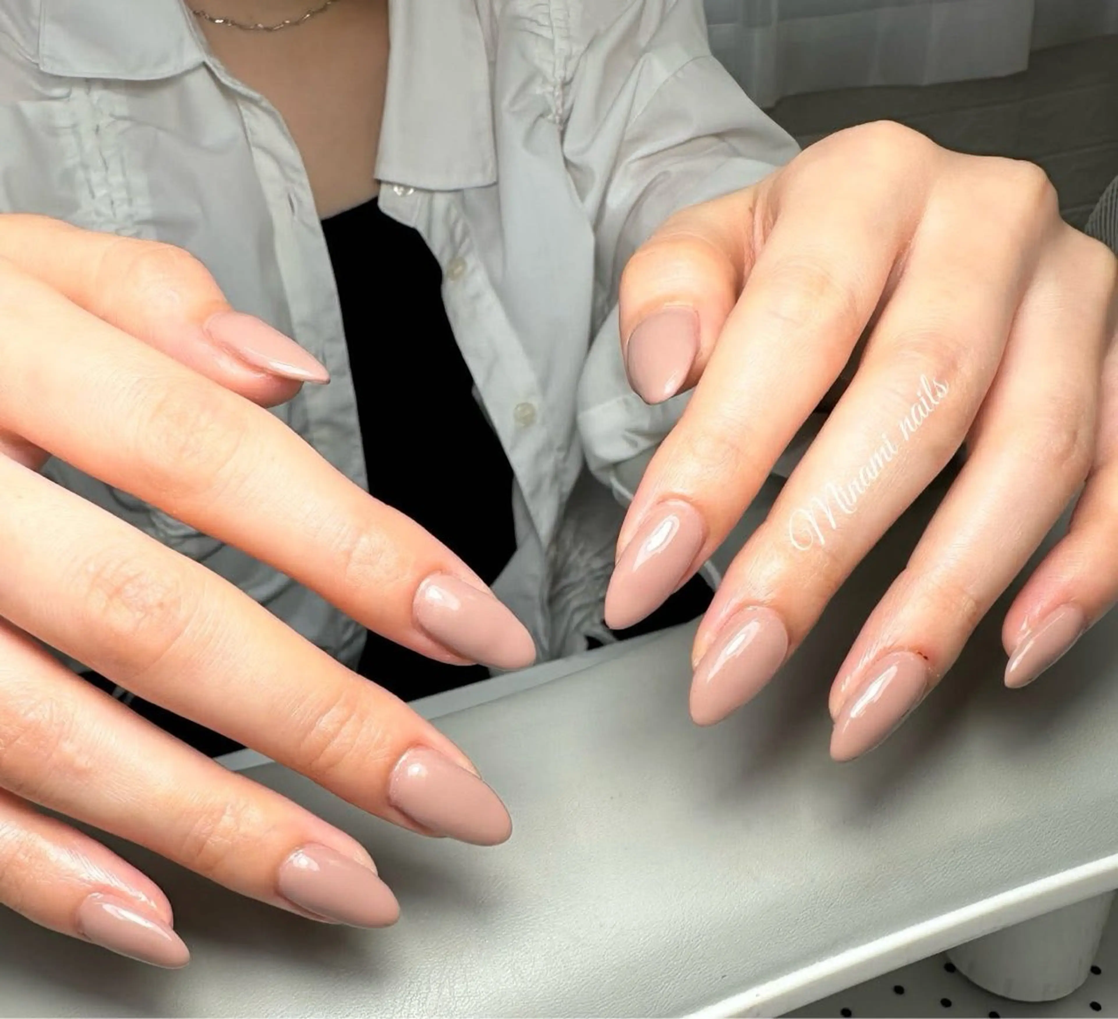 ネイル アートネイル オーロラネイル ガーリー キラキラネイル 韓国ネイル Minami Nailsのネイルデザイン