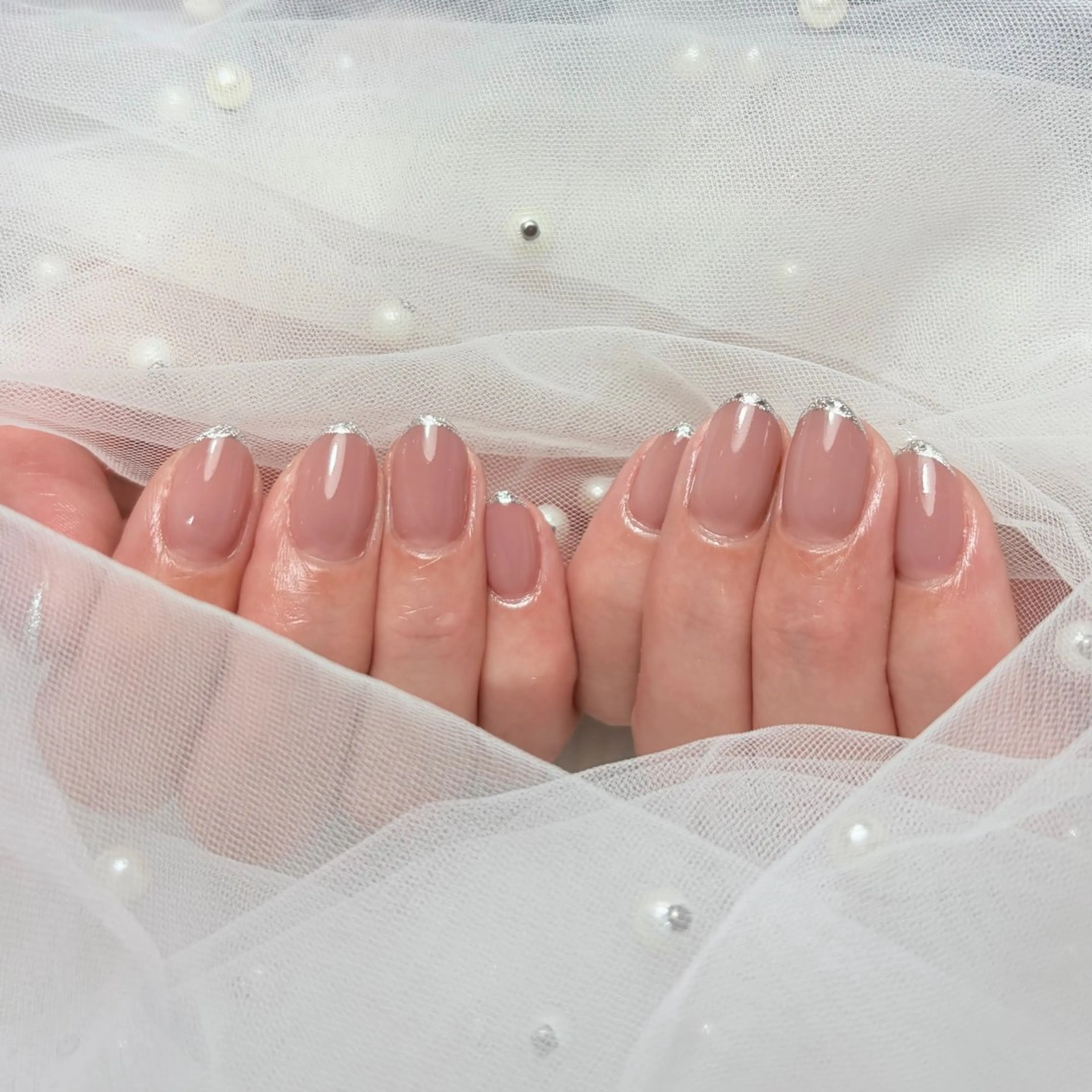 ネイル ハンドネイル 𝐴𝑘𝑎𝑟𝑖 🤎のネイルデザイン